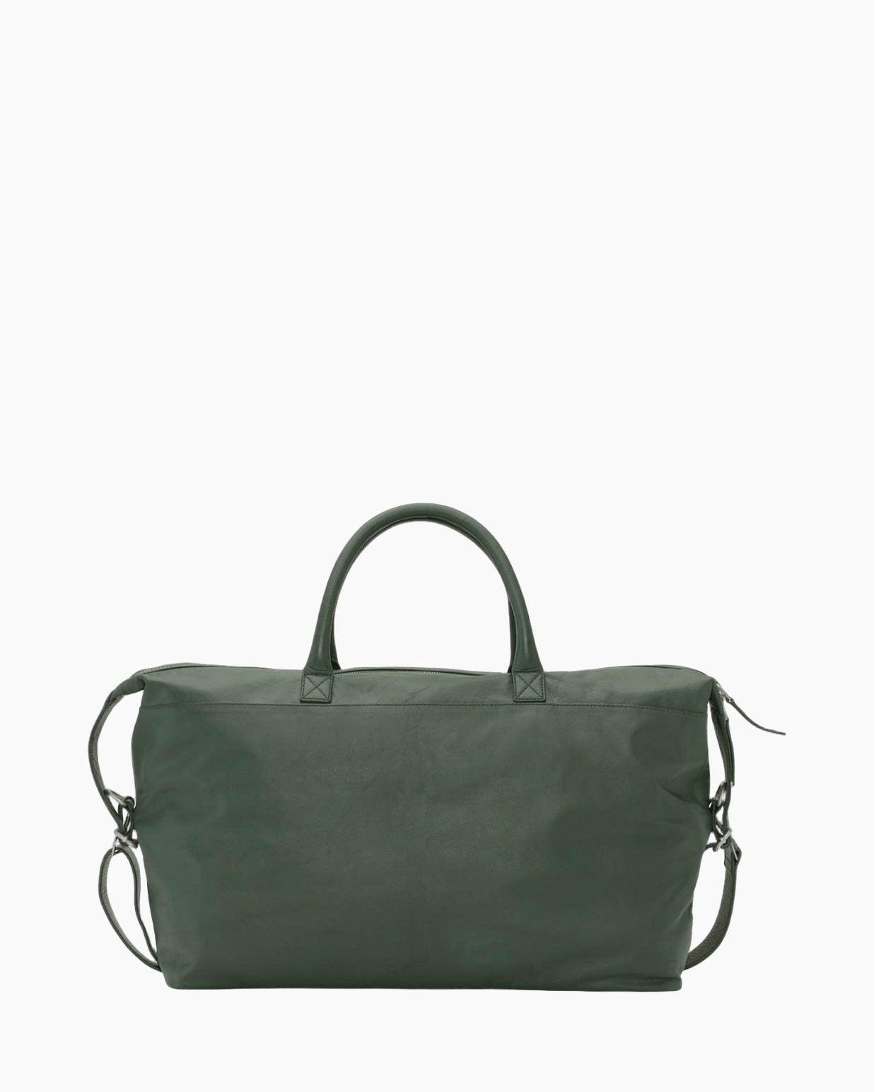 duffeltas, groene tas, canvas tas, carryall, twee hengsels