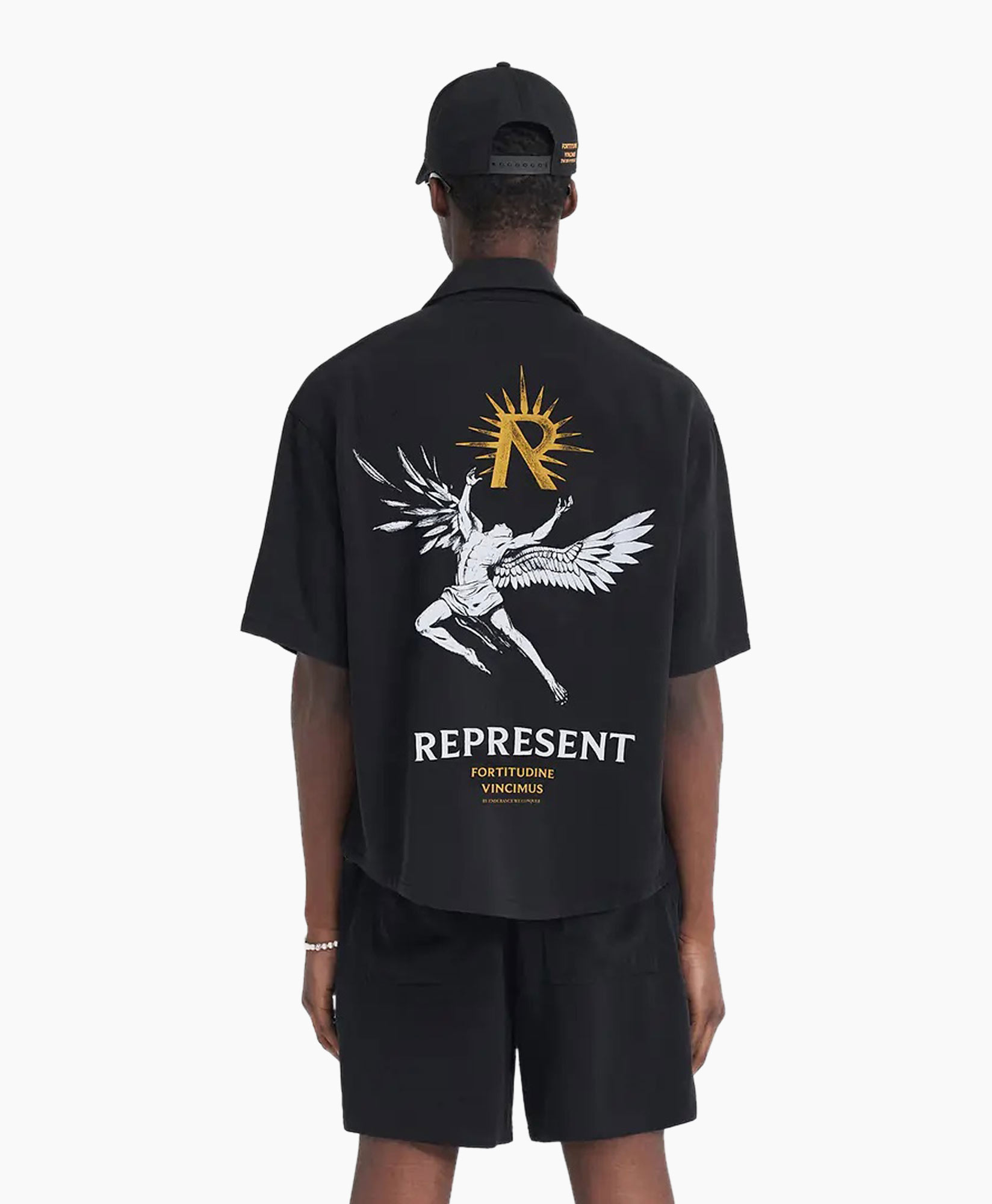 Overhemd Icarus Ss Zwart