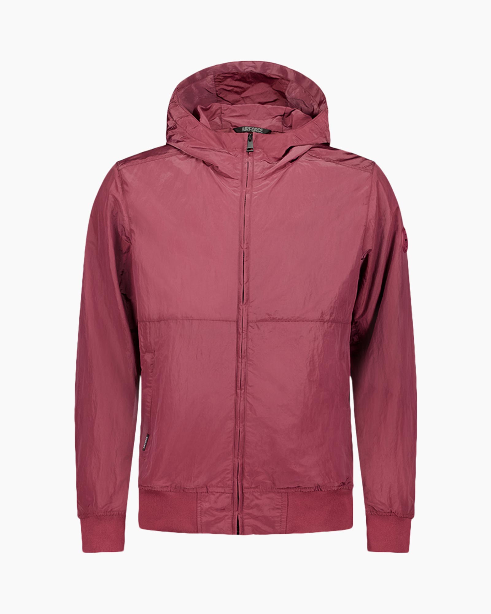 Jack Waxed Crincle Jacket Roestbruin