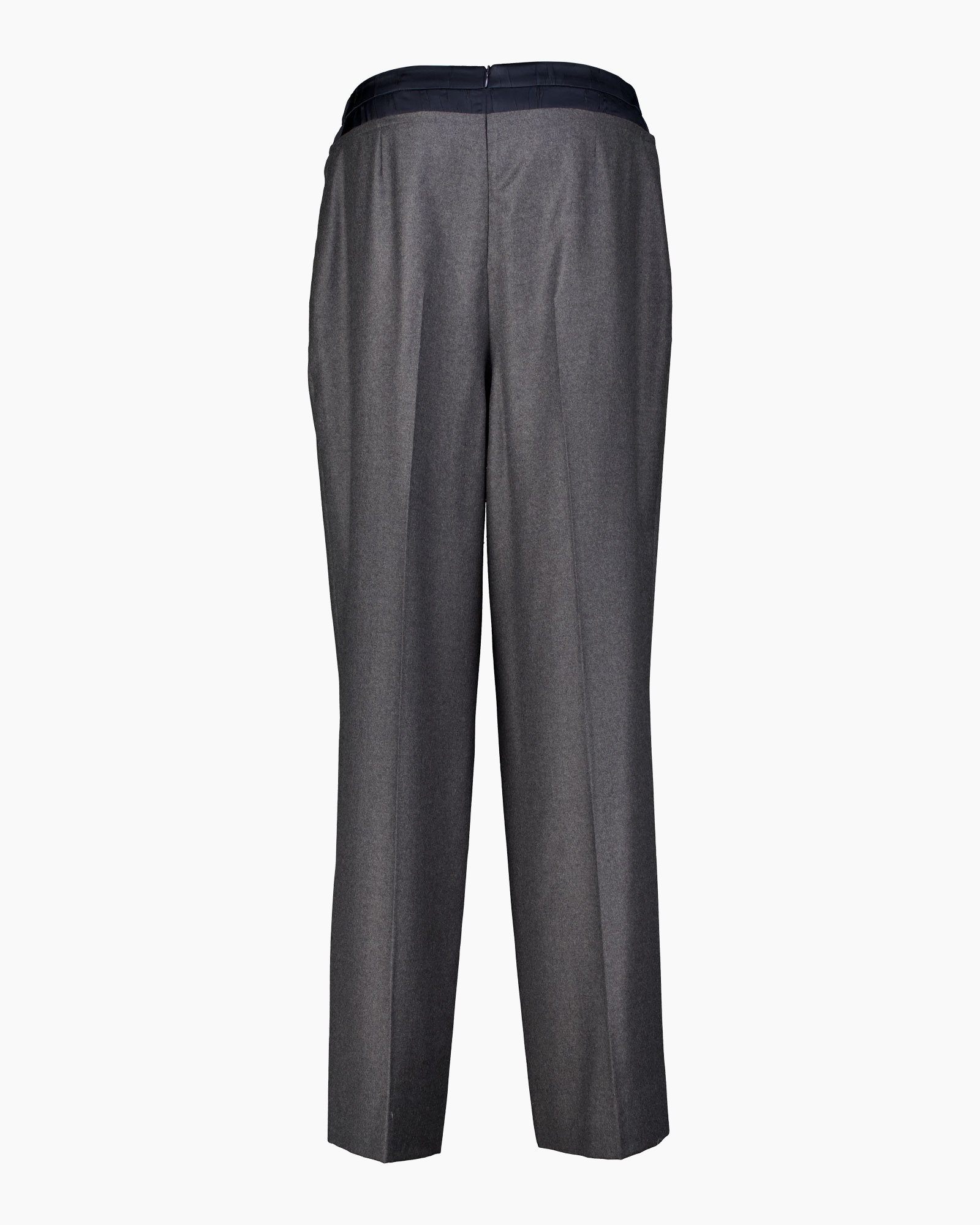 broek, broek, touwtjes, grijs, wijdedelig