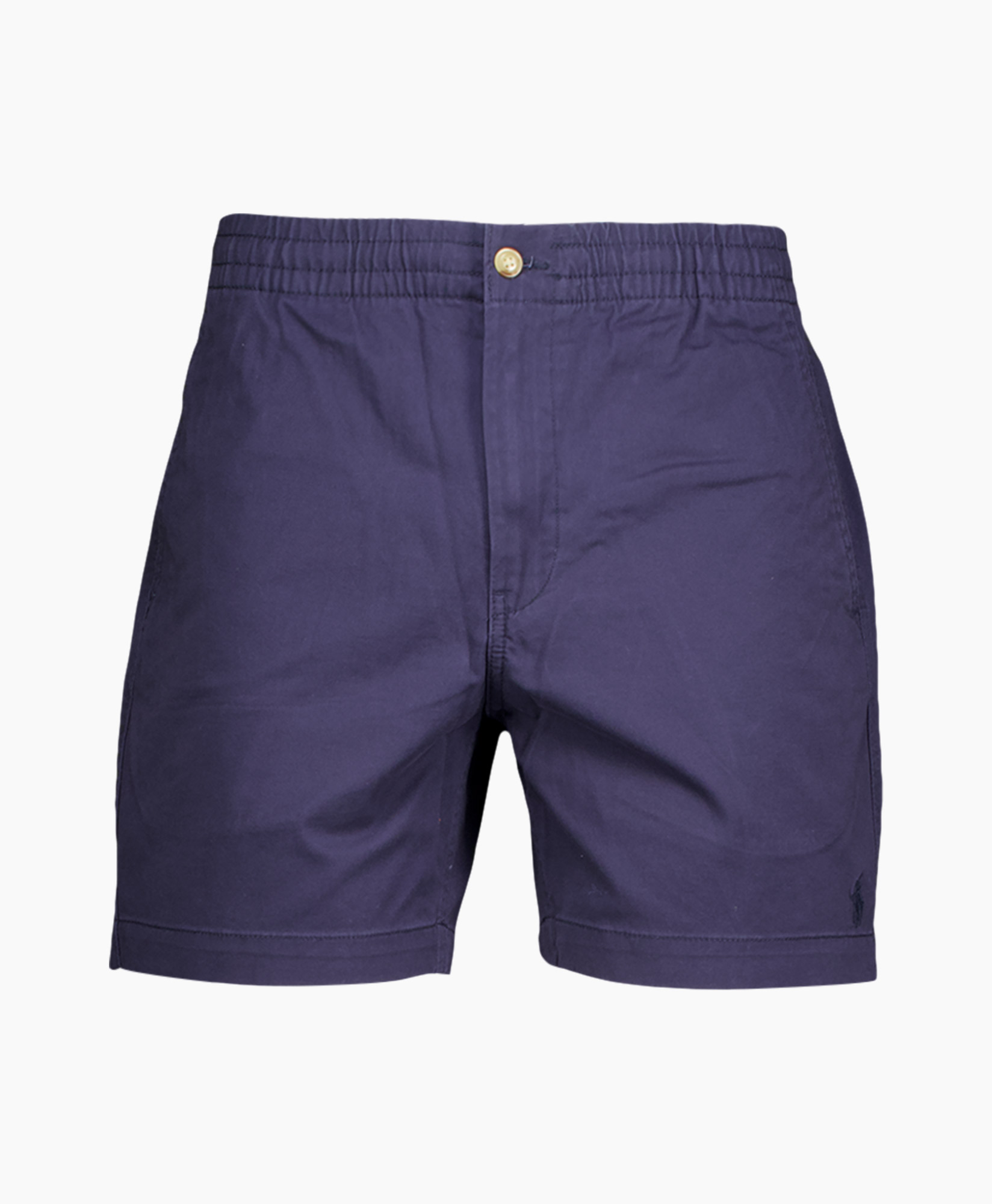 Korte Broek Stretch Twill Donker Blauw