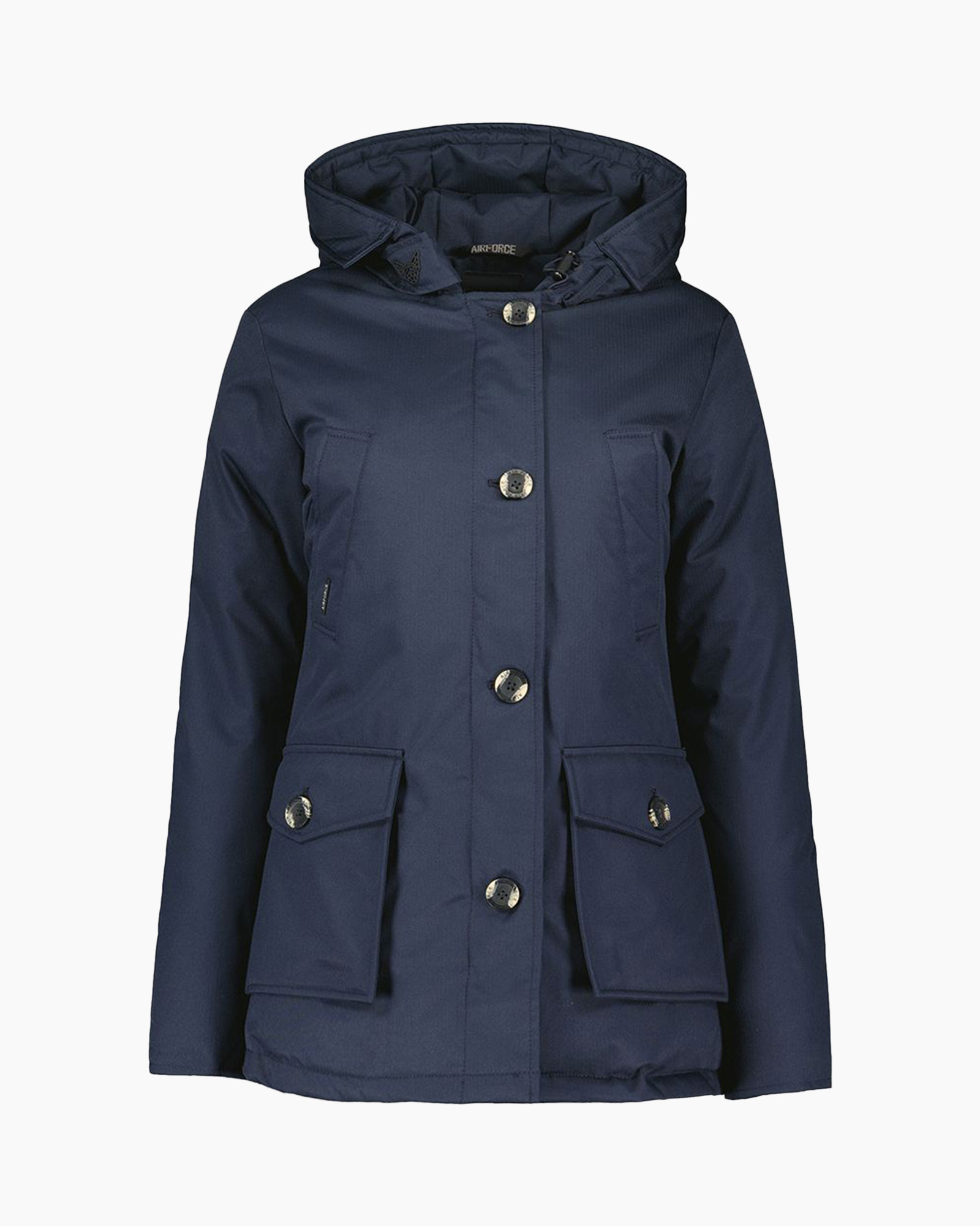 Parka 4 Pocket Donker Blauw