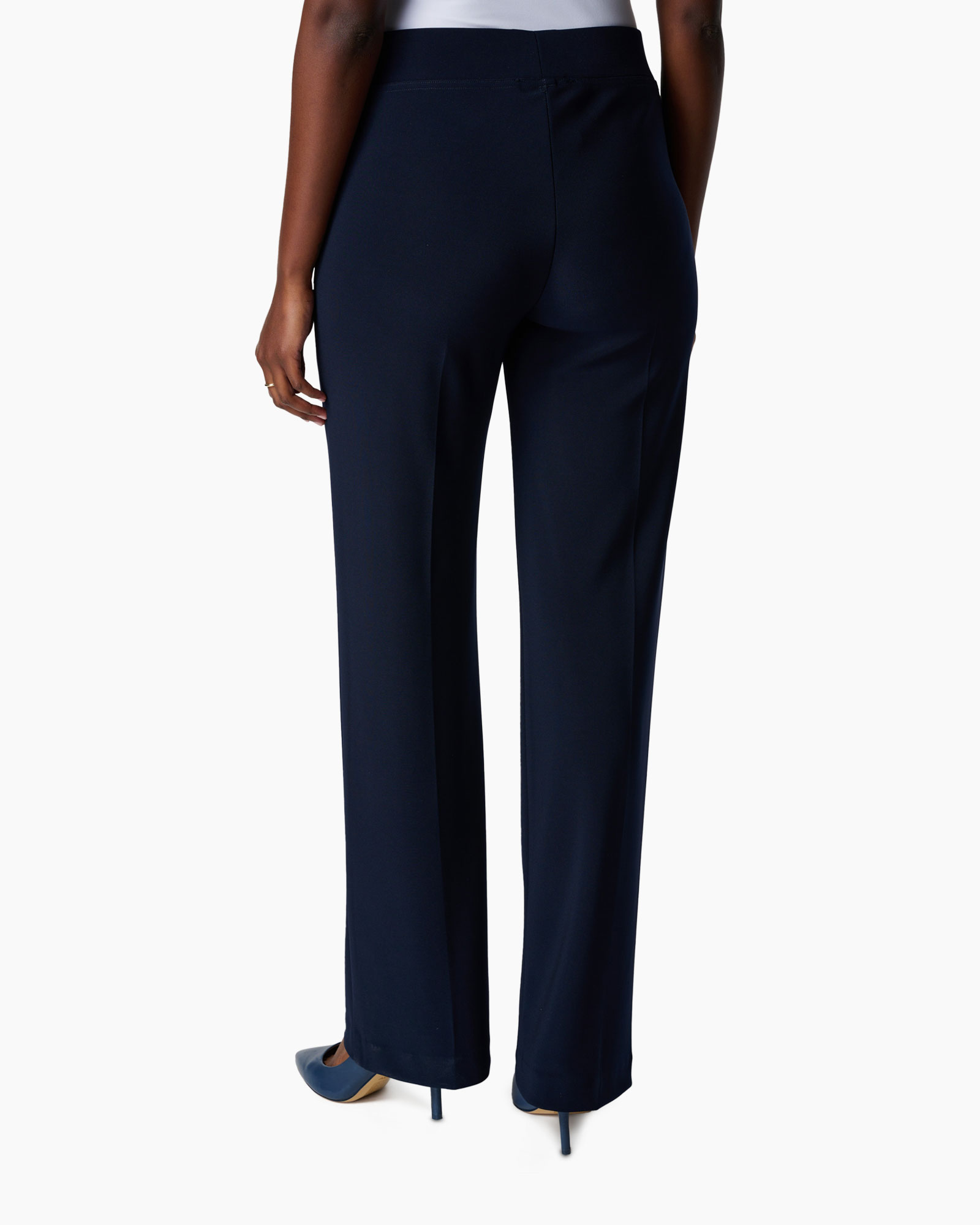 Broek Lds Pant Donker Blauw