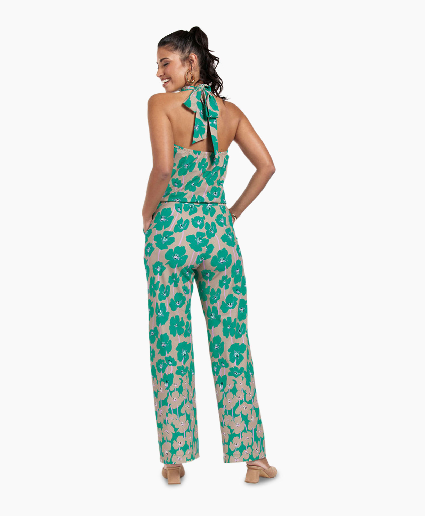 Jumpsuit Monica Bloom Jumpsuit Groen