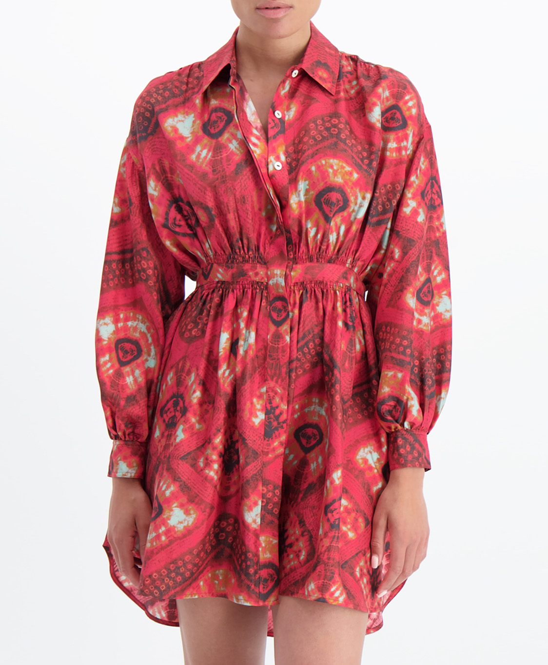 Ulla Johnson Mini Jurk Pf230130 Pink