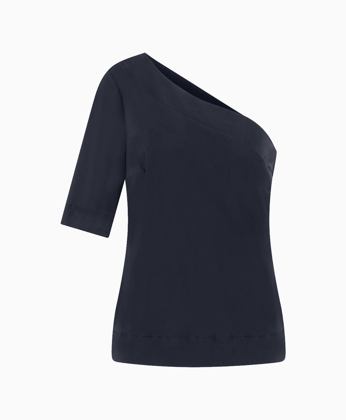 Studio Anneloes Top Lulu One Shoulder Top Donker Blauw