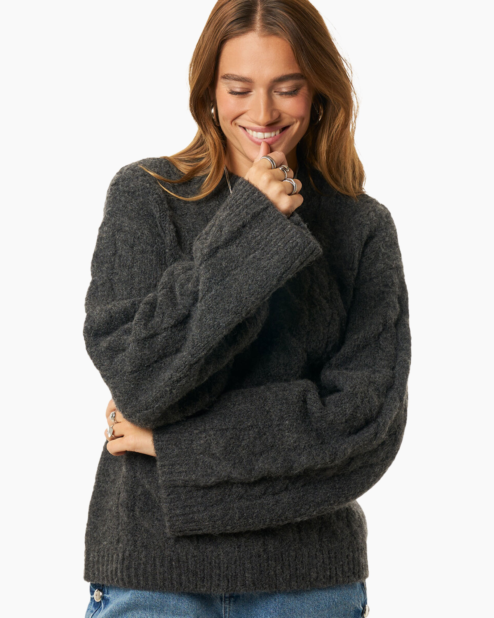 Kleding, Breigoed, Trui, Jas, Jeans