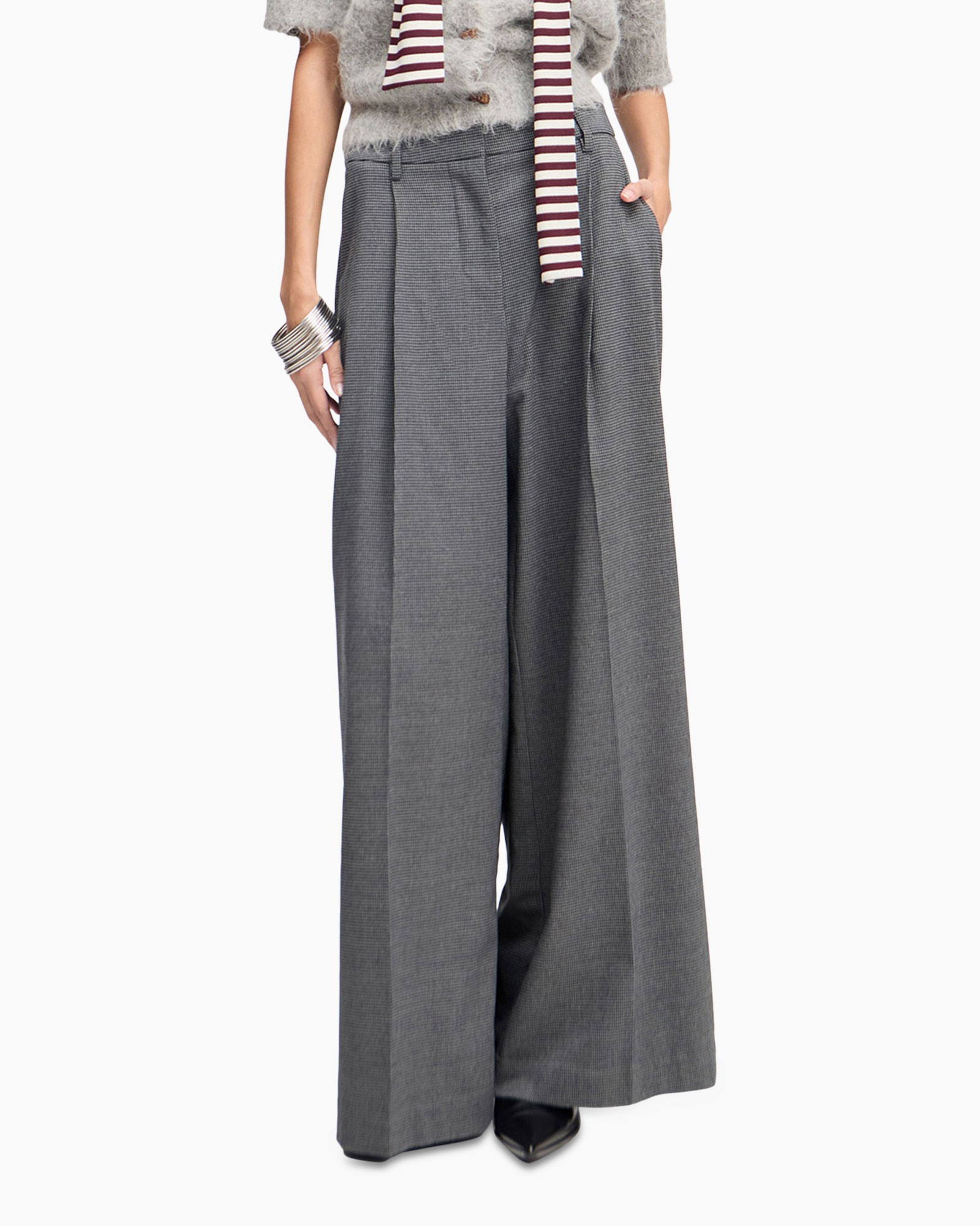 Broek Lupon Donkergrijs