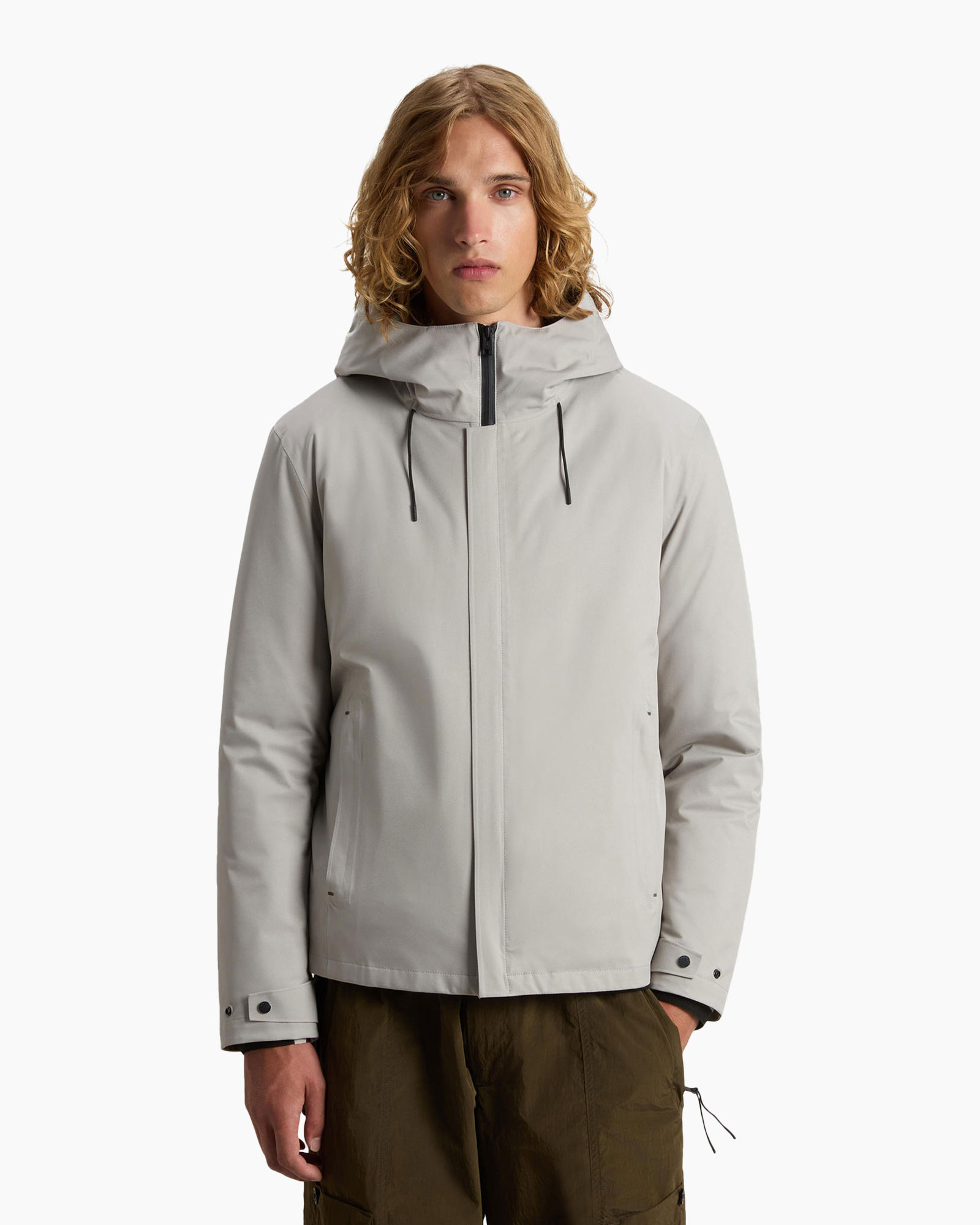 Kleding, Jas, Capuchon, Persoon