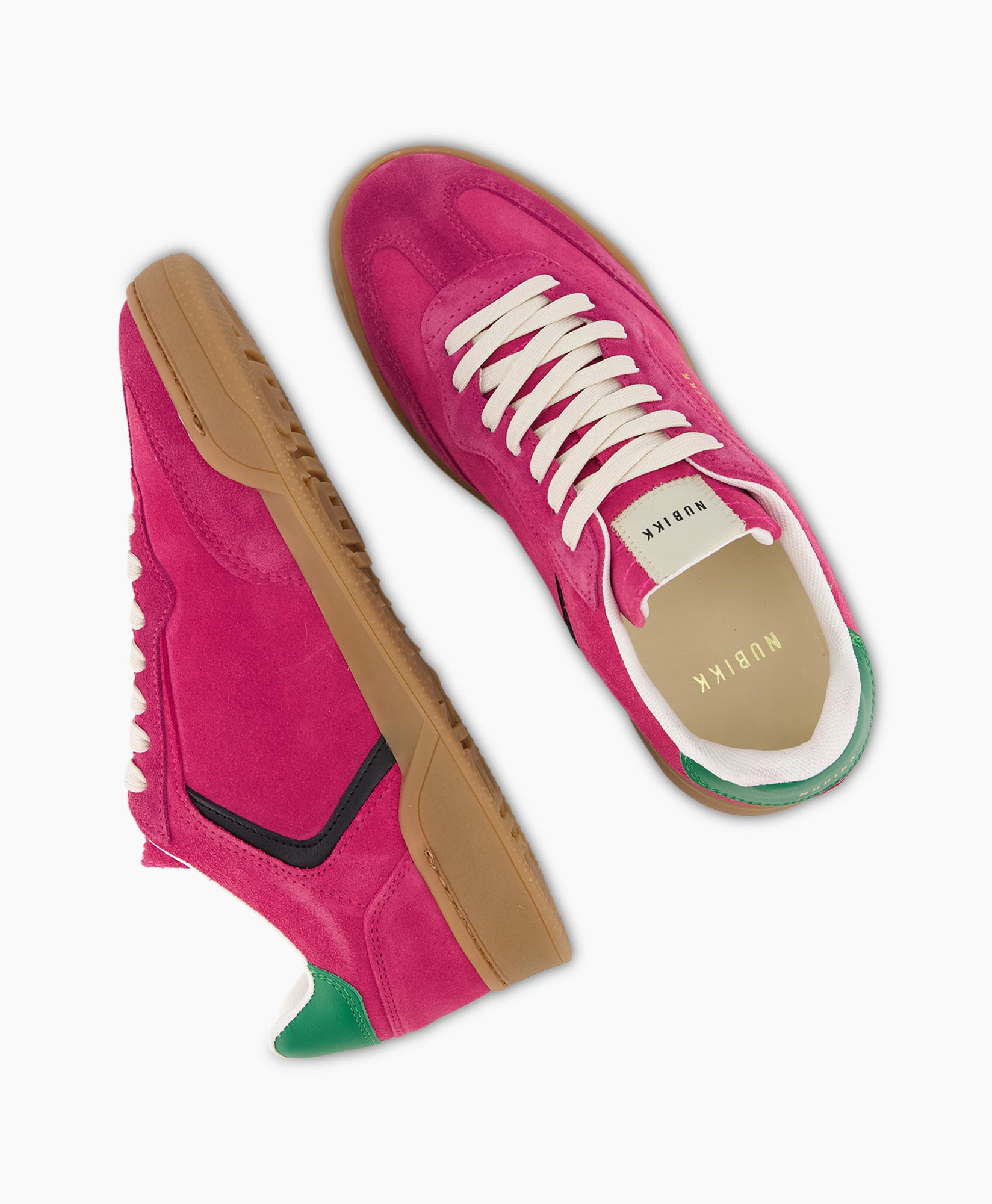 Mam verkopen Groen Nubikk Sneaker Blueberry Wing Pink