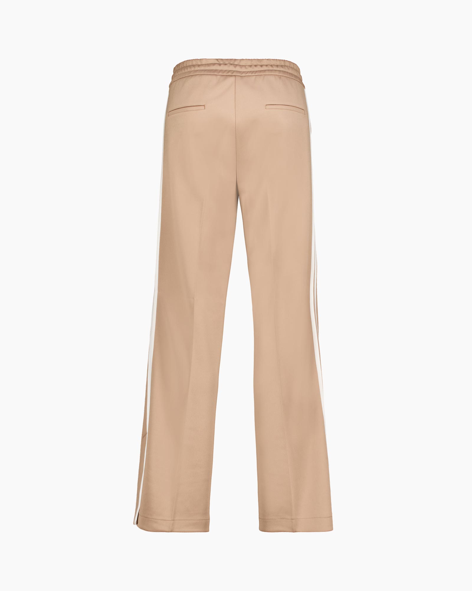 Pantalon Avril Slit Galon Licht Bruin