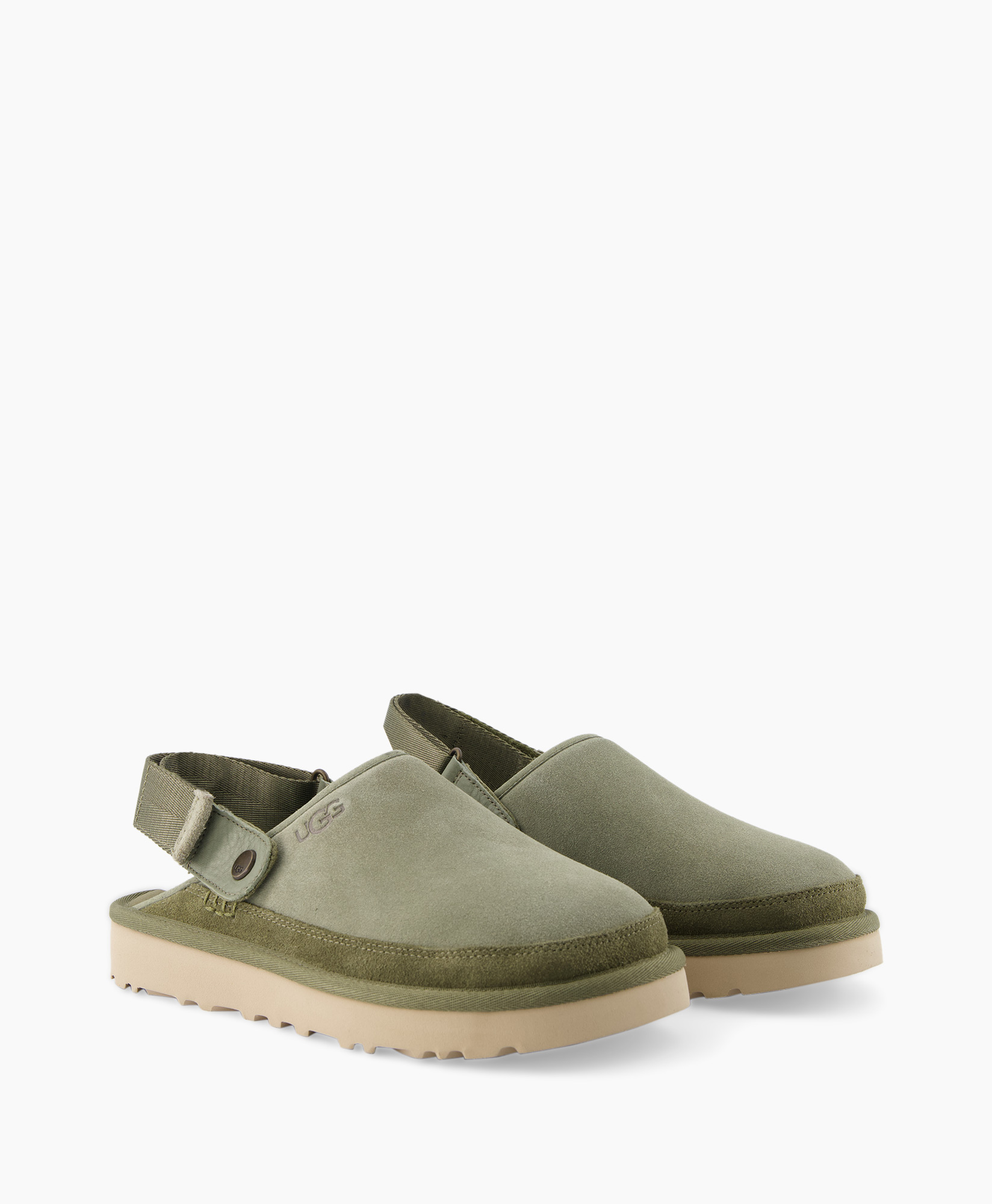 Gesploafer M Goldencoast Clog Groen Gesploafer M Goldencoast Clog Groen