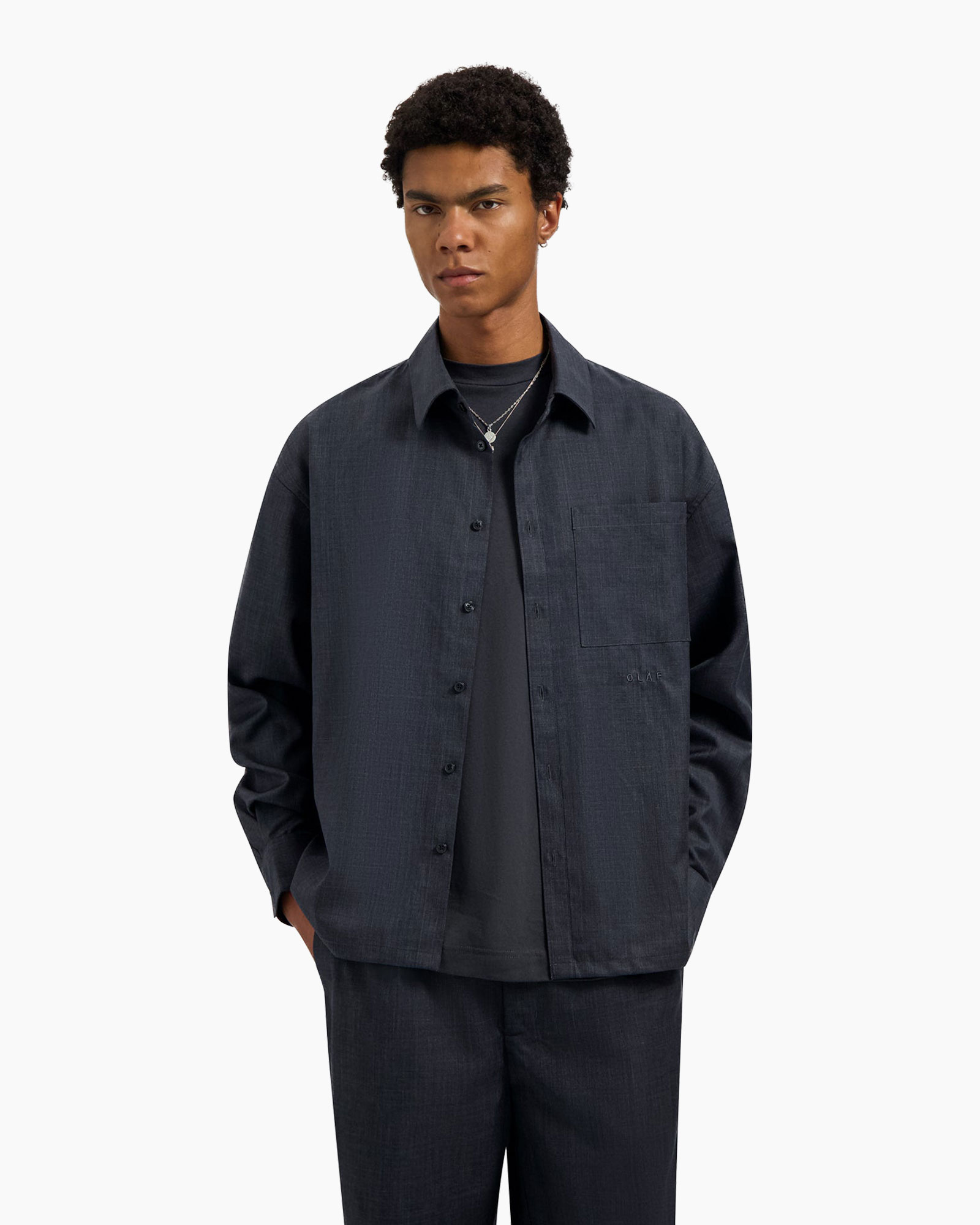 Shirt, Long Sleeve, Formal Wear, Suit, Person