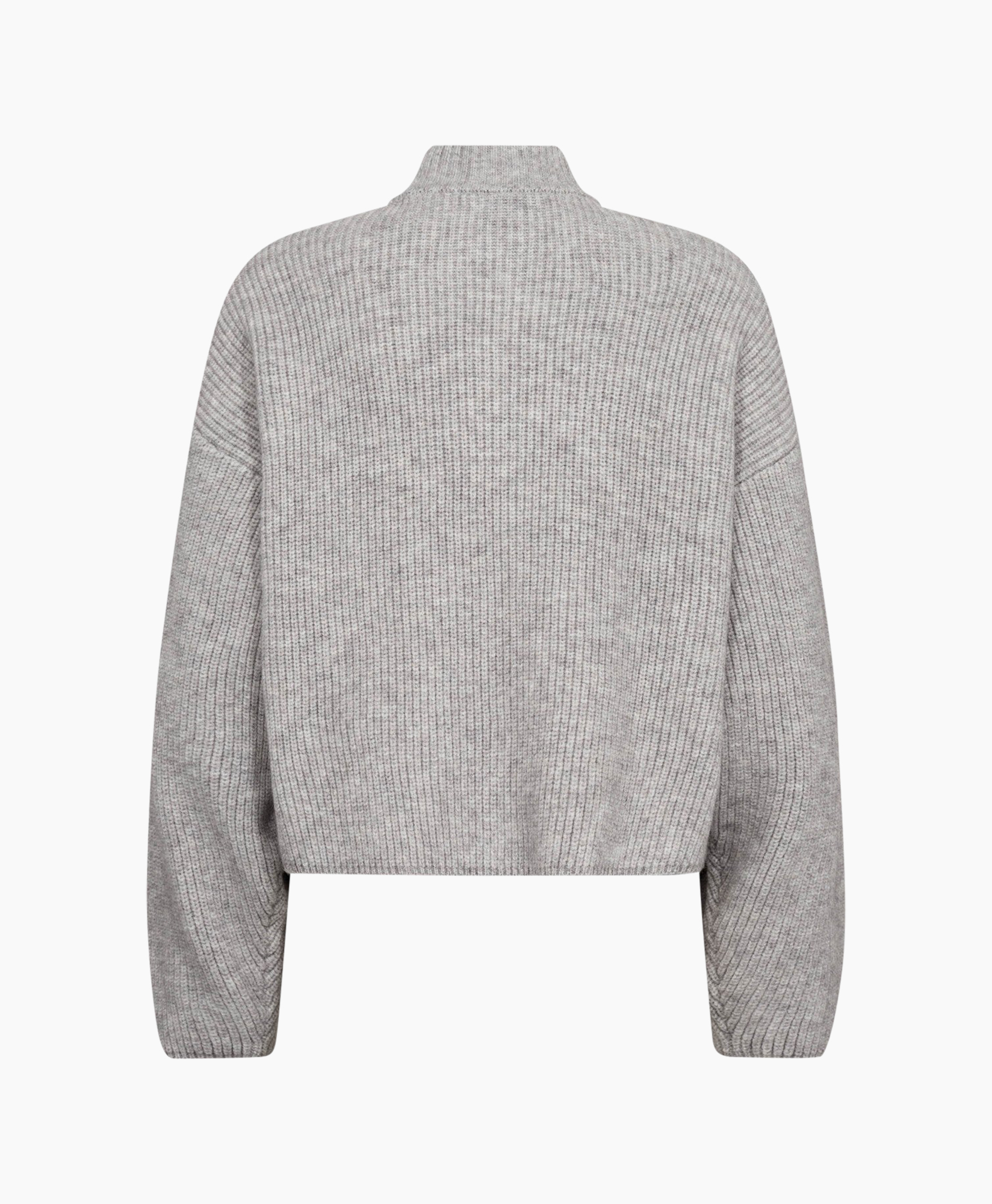 cardigan, breipull, grijs, knopen, knitted