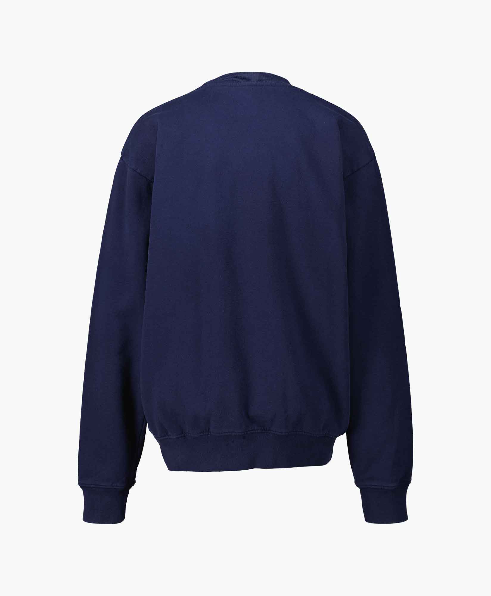 Sporty & Rich Pullover Cr662na Blauw