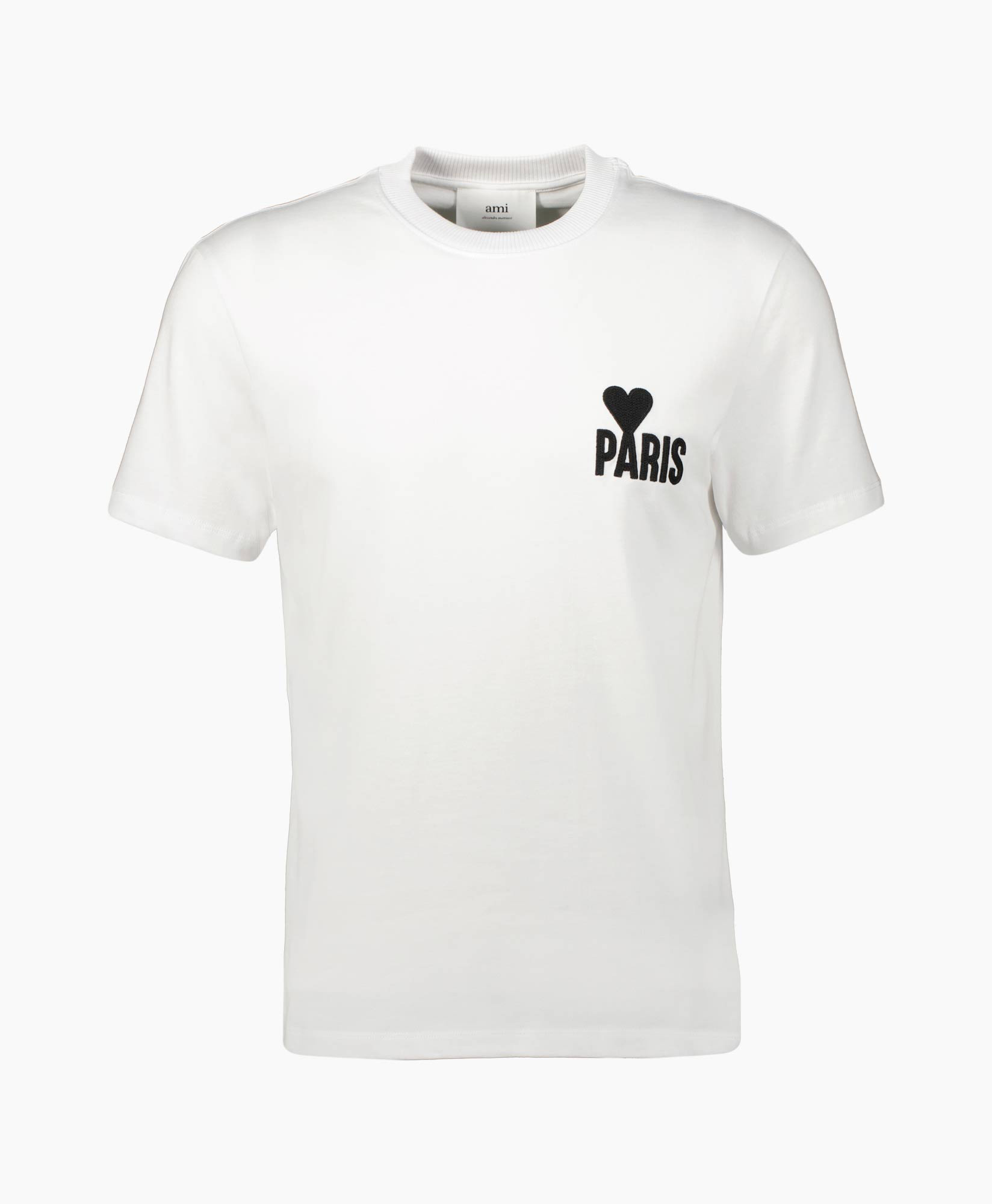 Ami T-shirt Paris Adc Wit