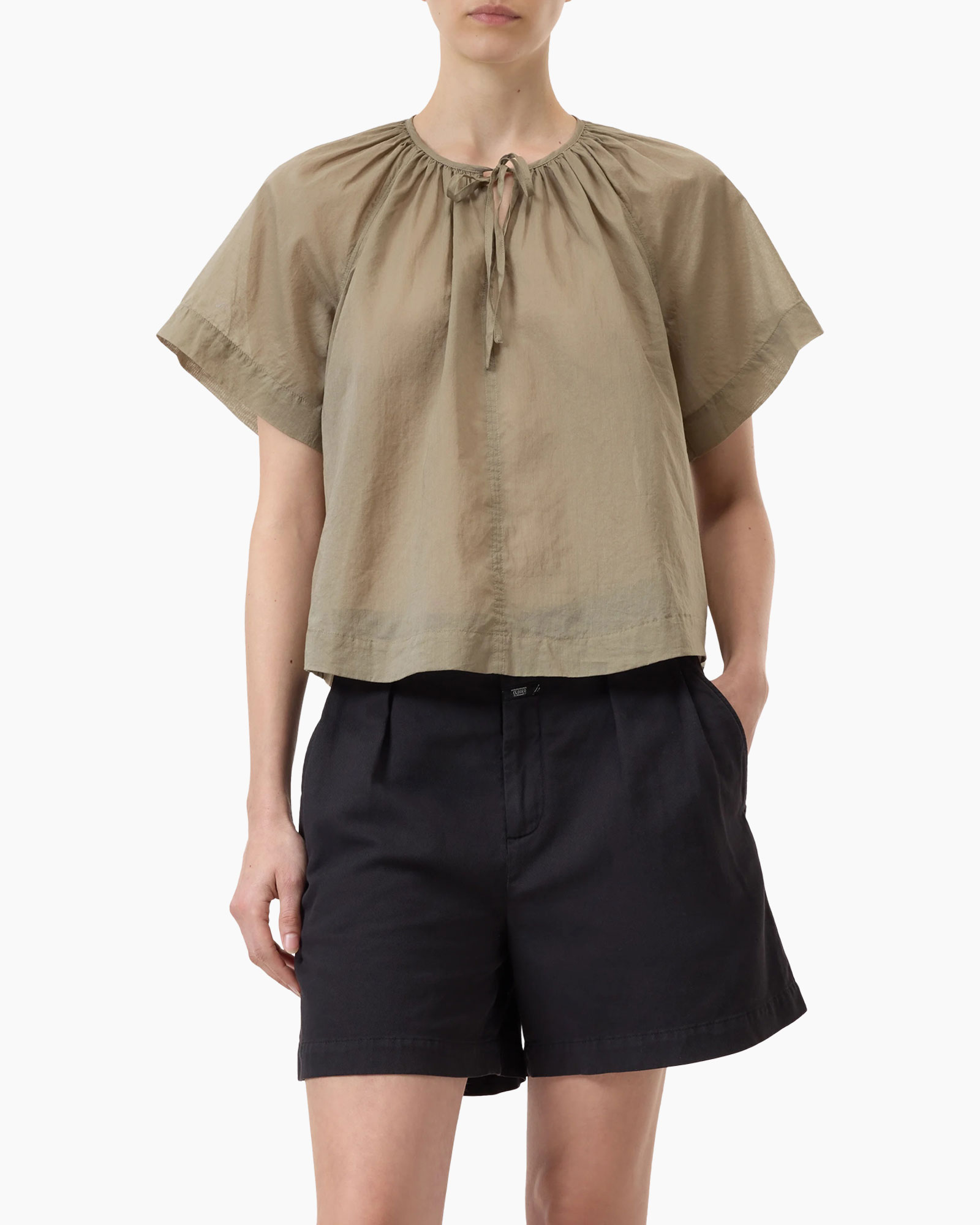 Top Gathered Top Groen