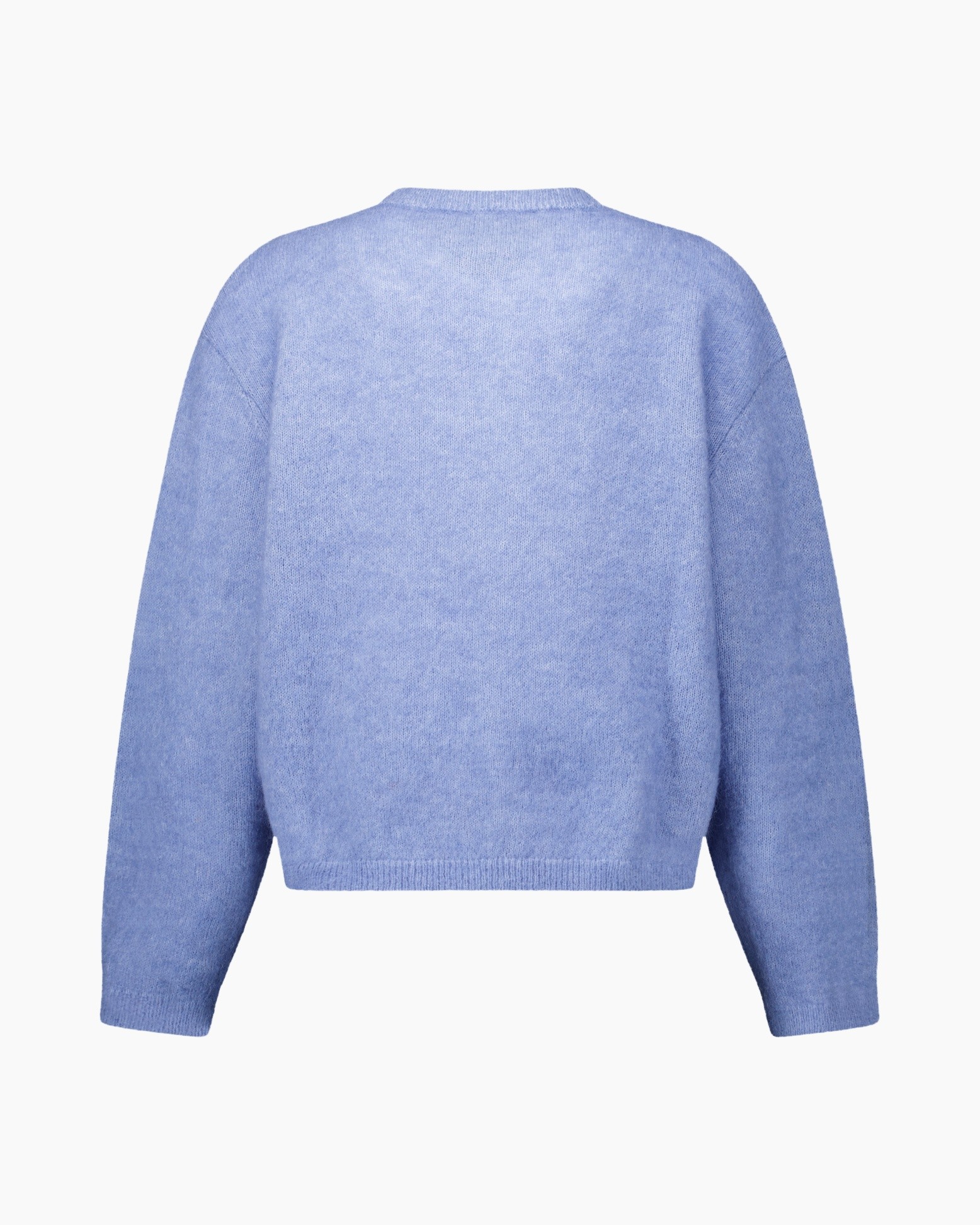 cardigan, breiponte, lavendel, knopsluiting, vrouwen
