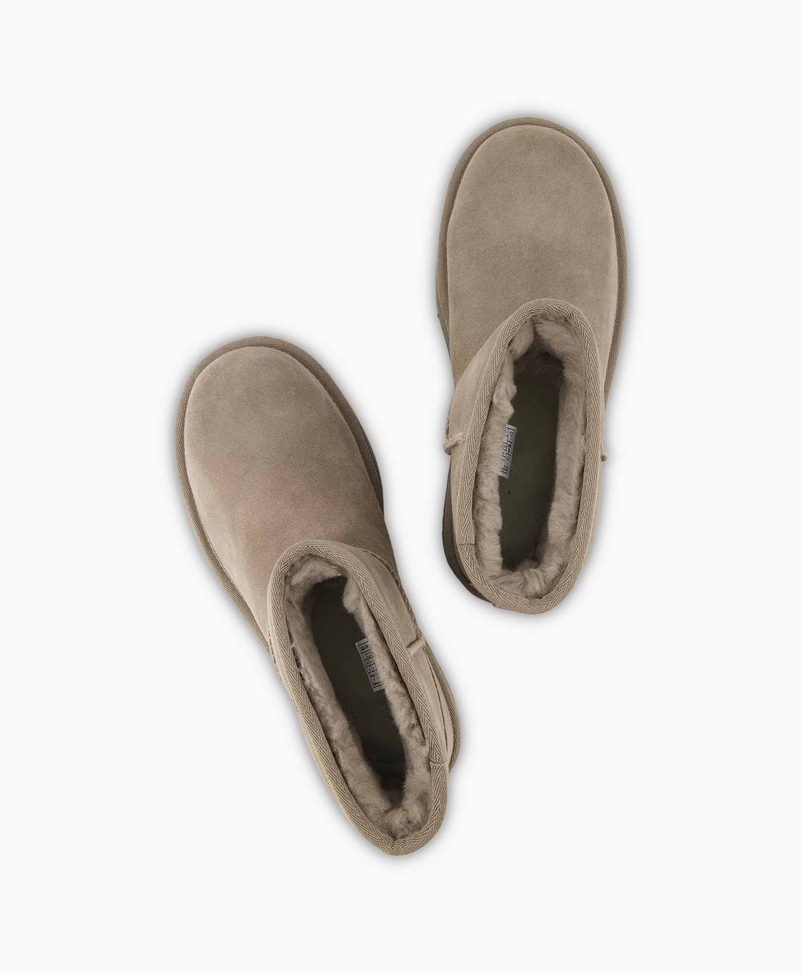 Ugg Enkellaars Classic Mini Platform Grijs