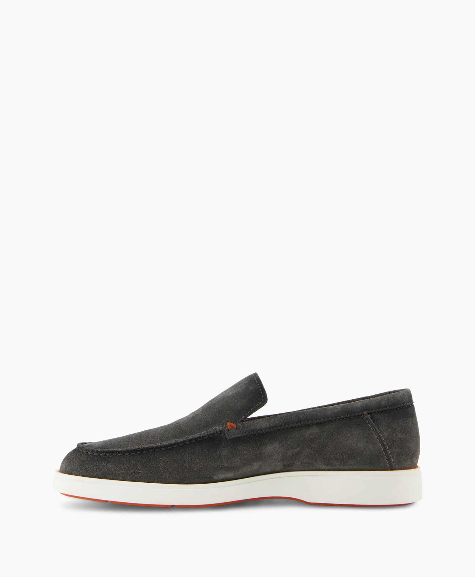 Santoni Loafer Drain Grijs