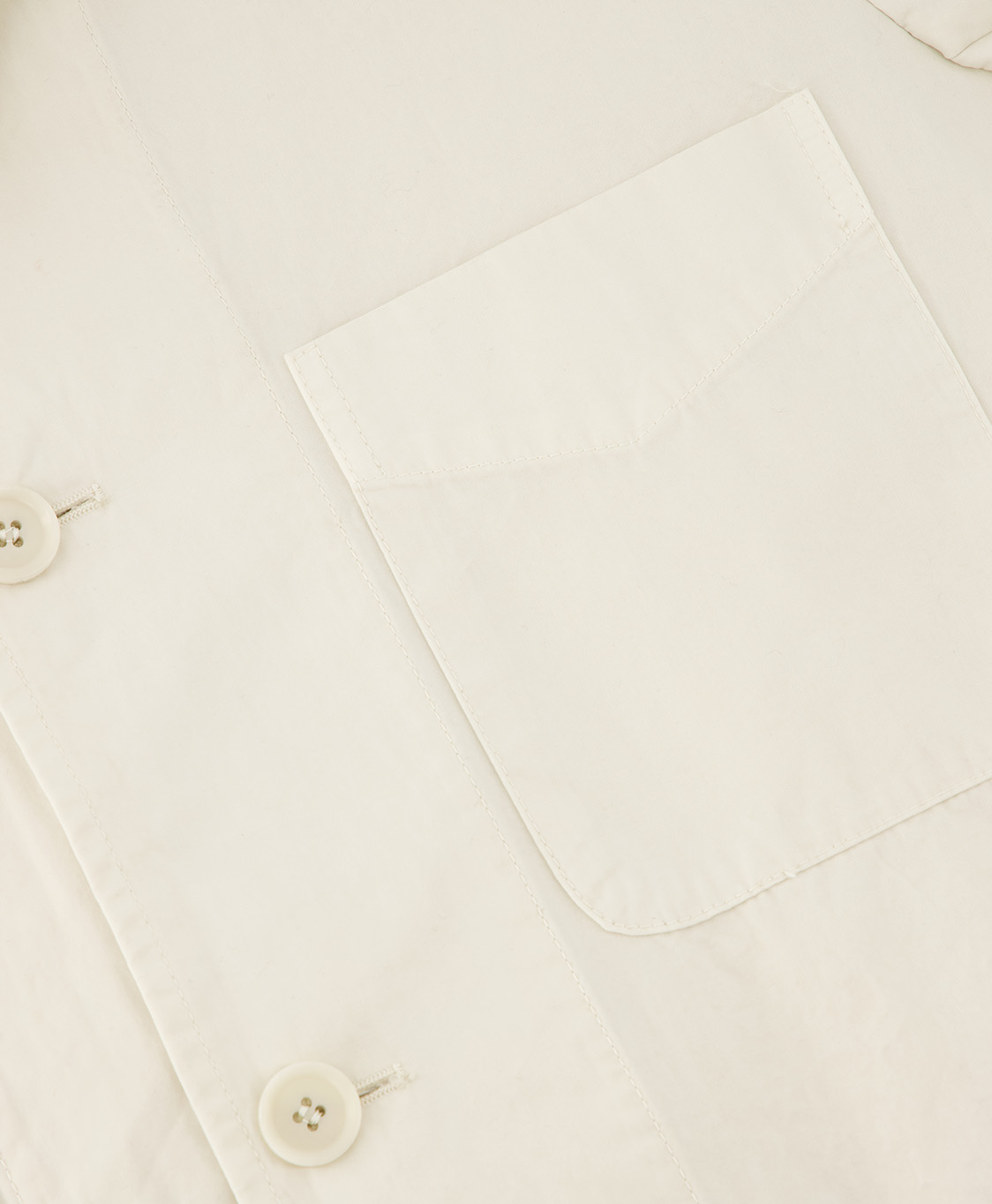Aspesi Heren Jasje Giacca Fandango Off White