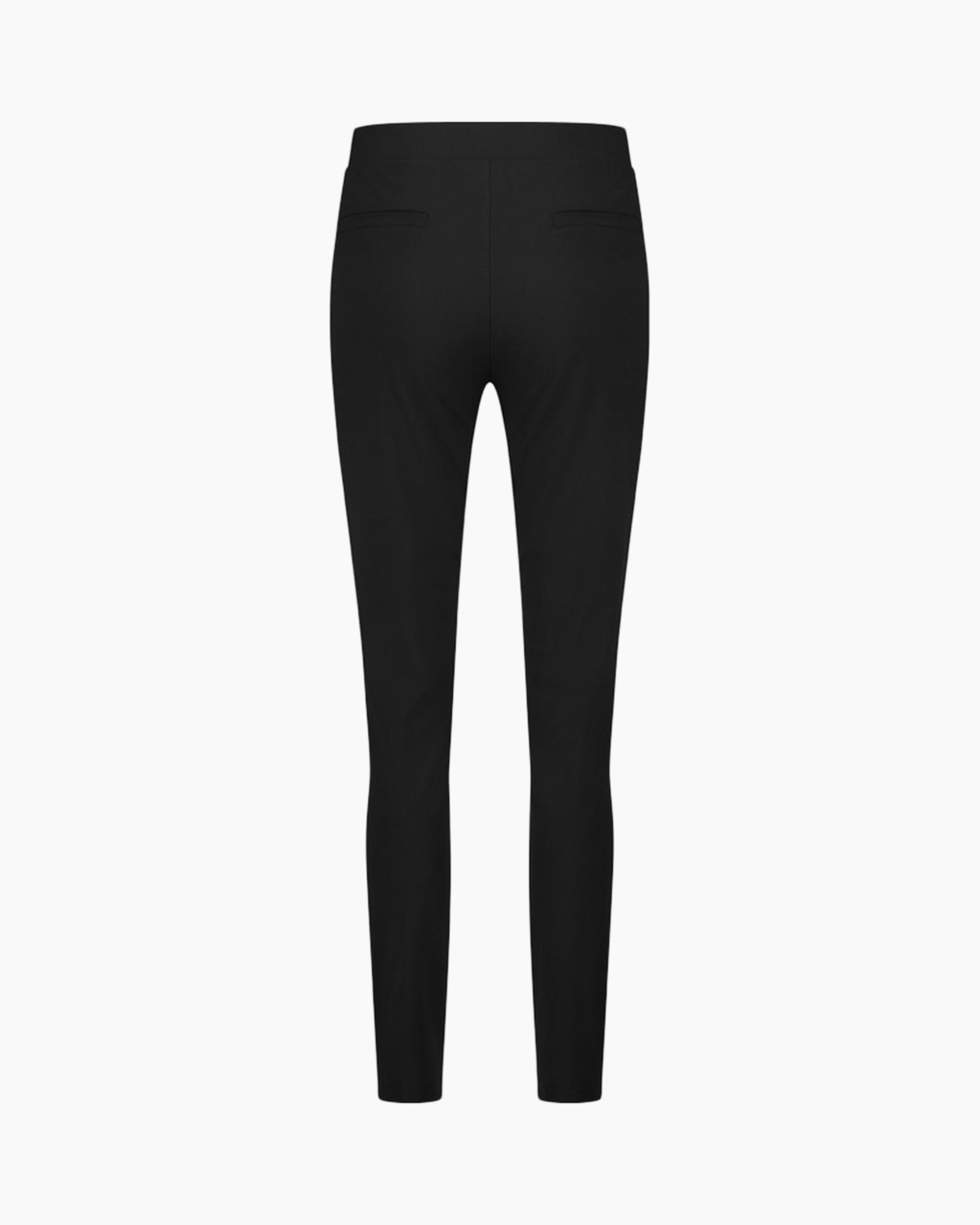 Broek Kathy Travel Fleece Trousers Zwart dessin