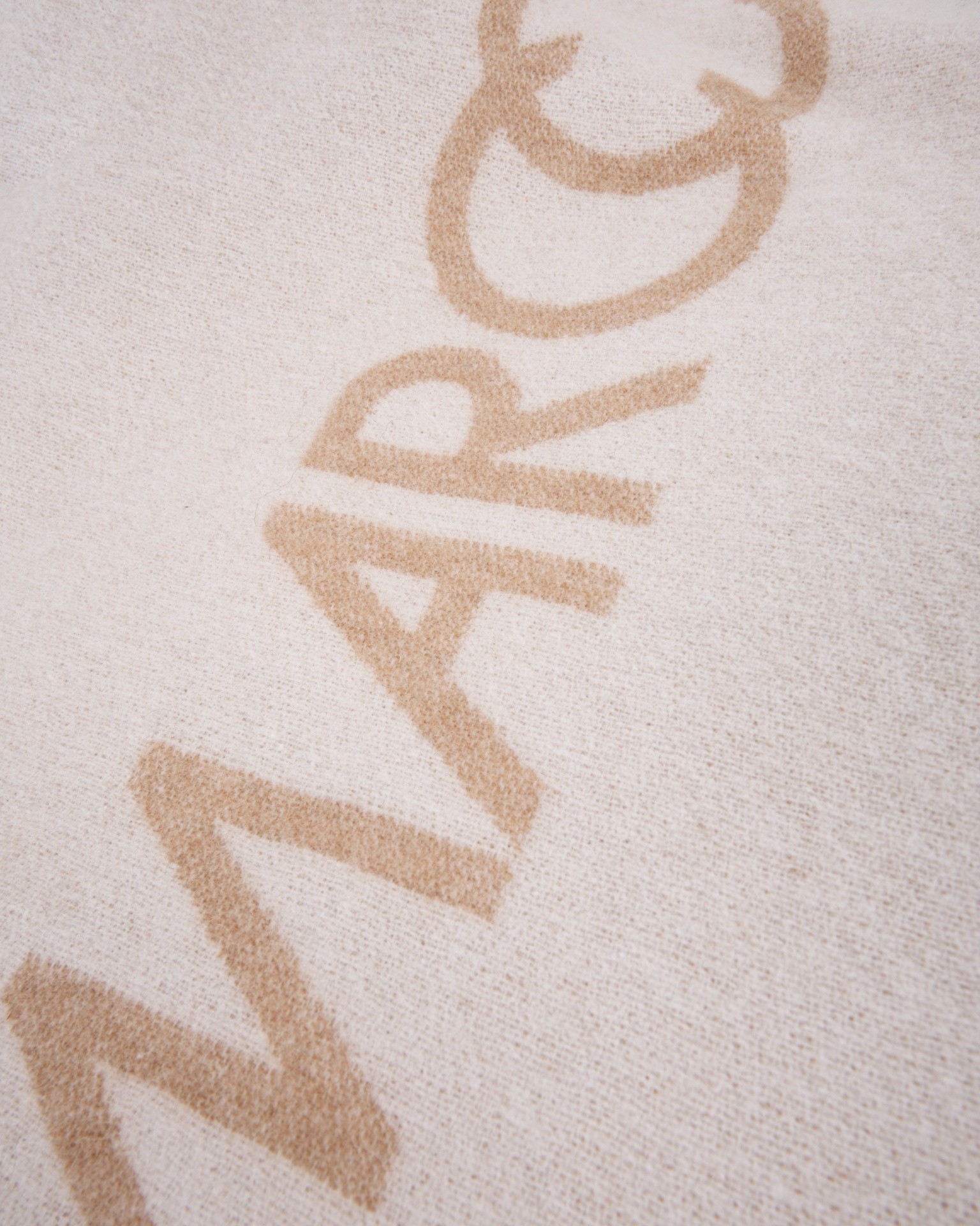handdoek, beige, tekst, druk, logo