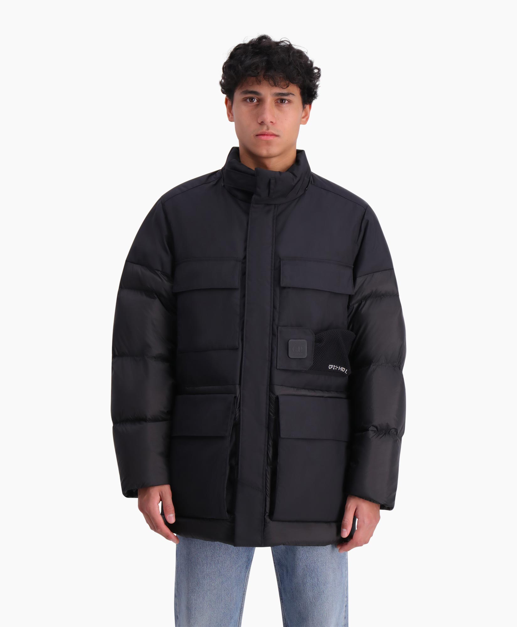 Cp Company Jas 13cmow036a-006352 Zwart