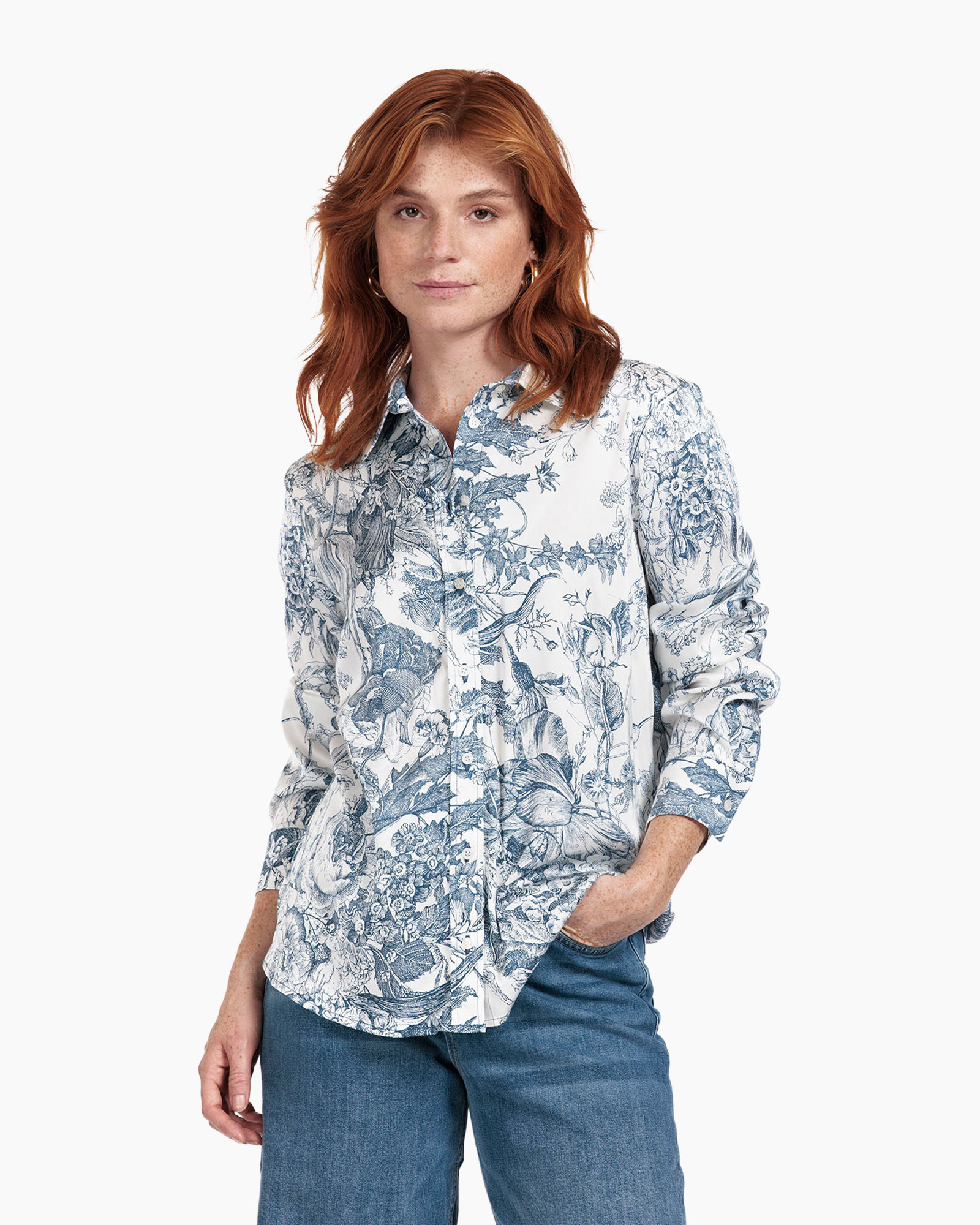 Blouse Bobby Painting Blouse Off White