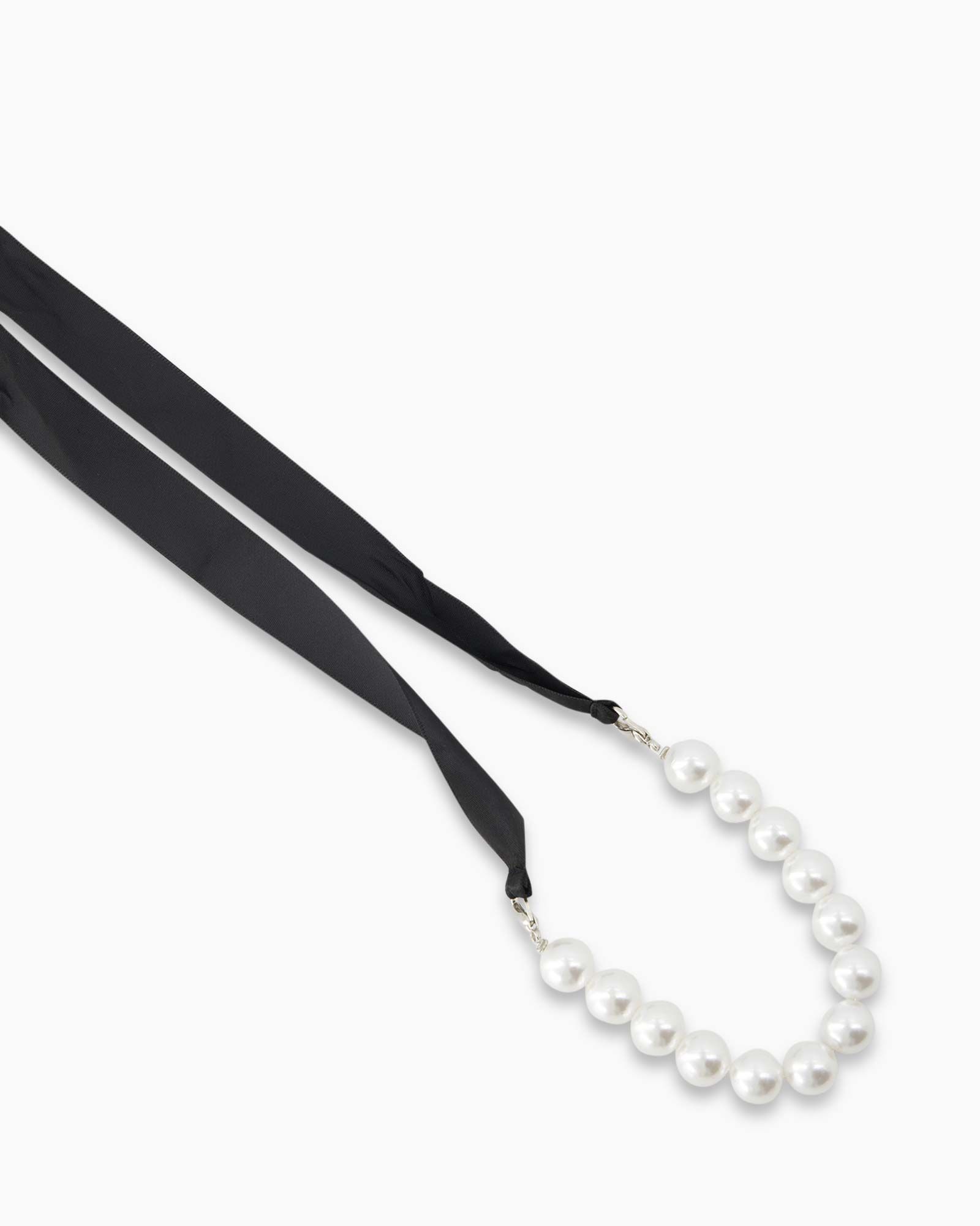 Ketting Pearlcc Choker Necklace Off White