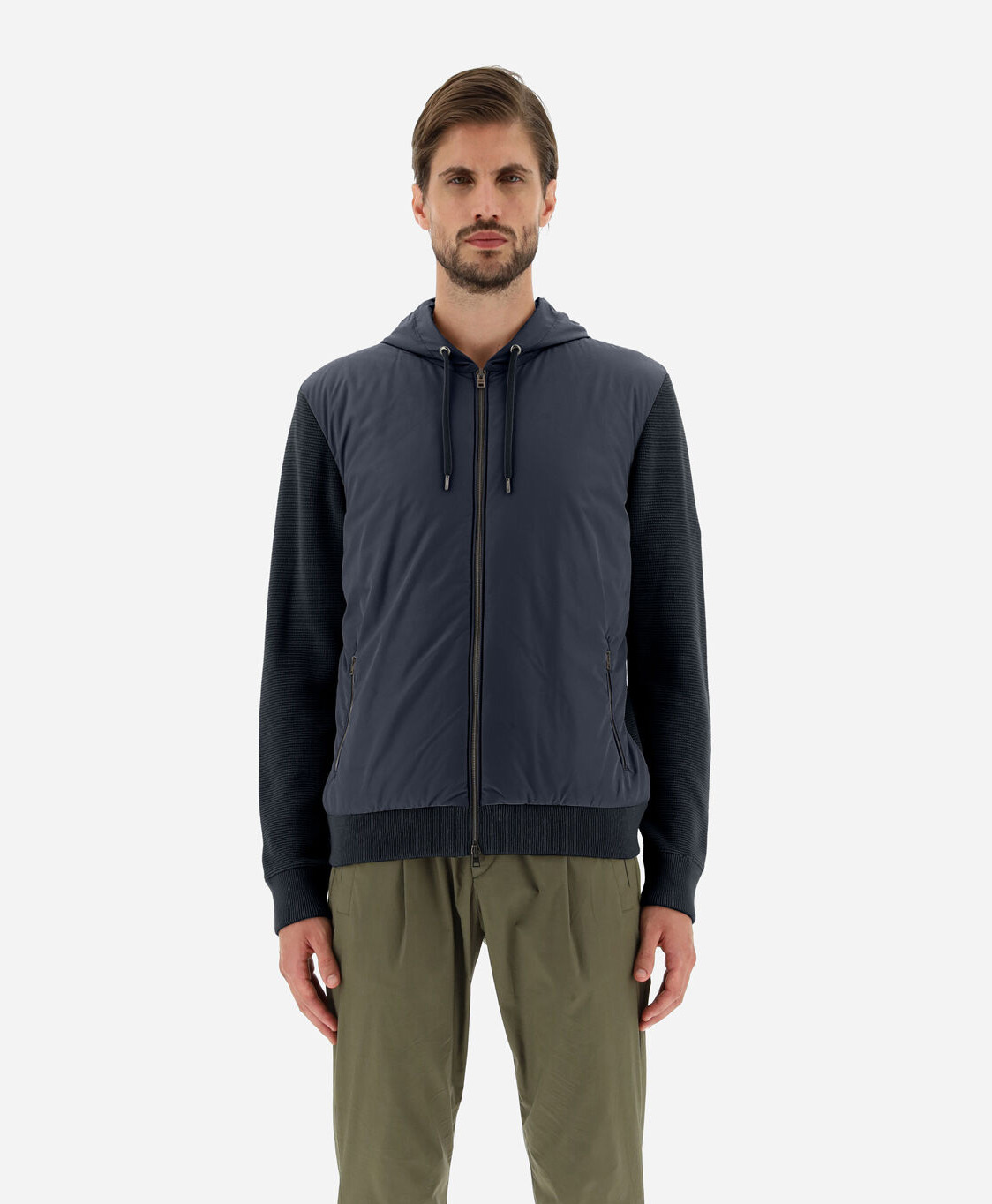 Herno Bomberjack Mc000153u Blauw
