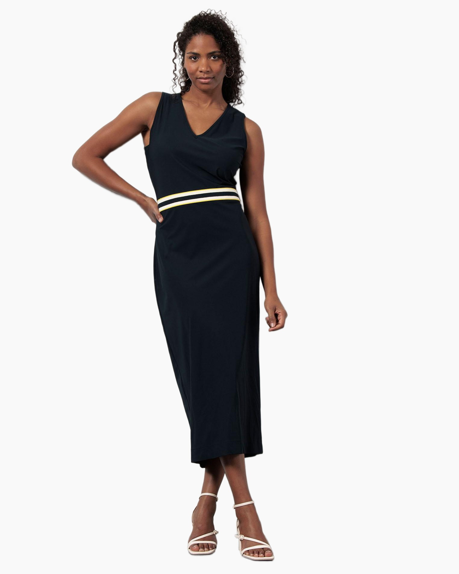 Jurk Tirza Tape Dress Donker Blauw