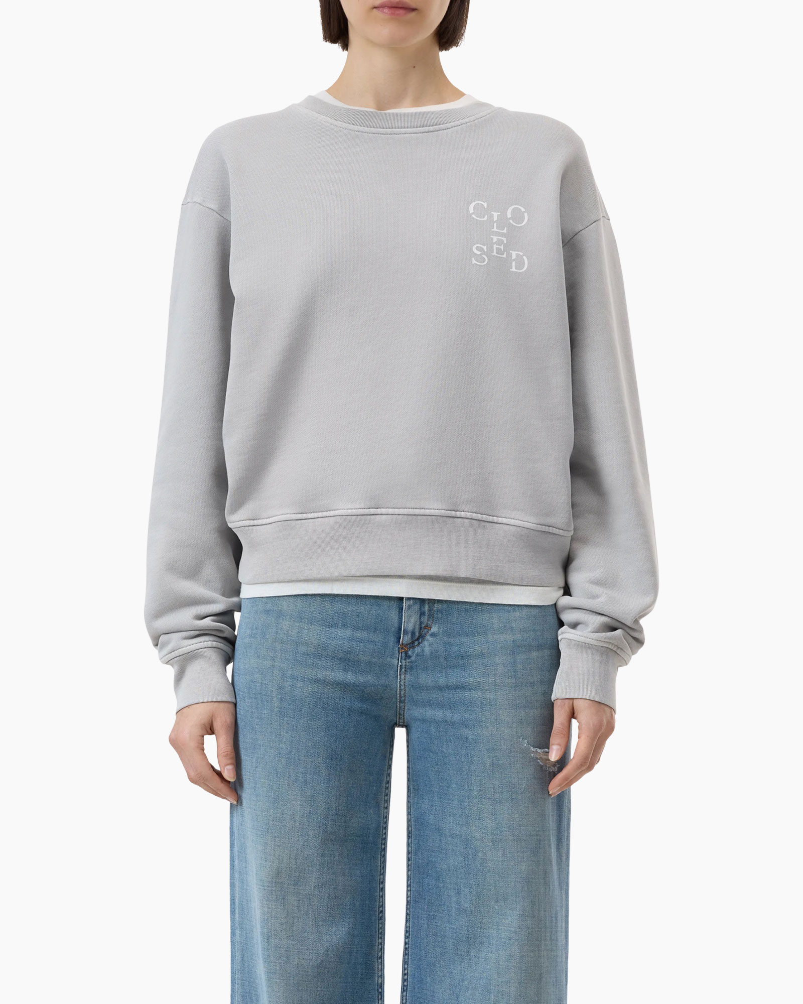 Sweater Printed Grijs