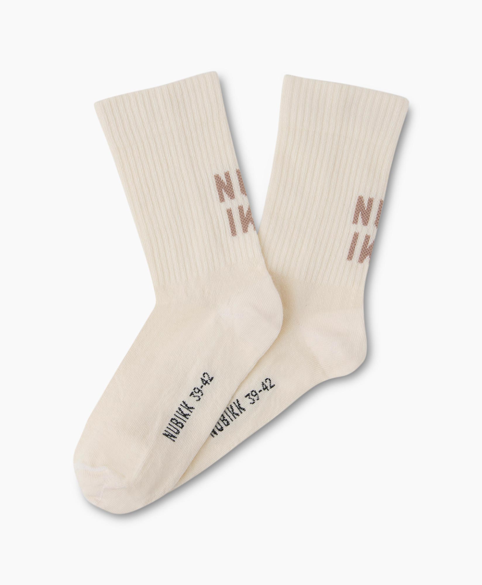 Nubikk Kousen Nova Socks Taupe