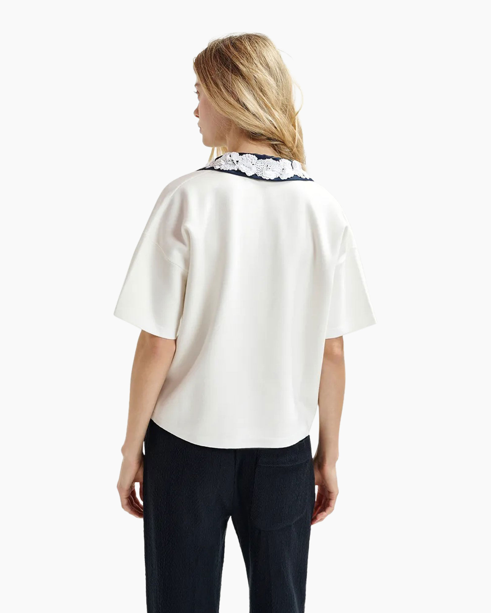 Polo Hoiseau Off White