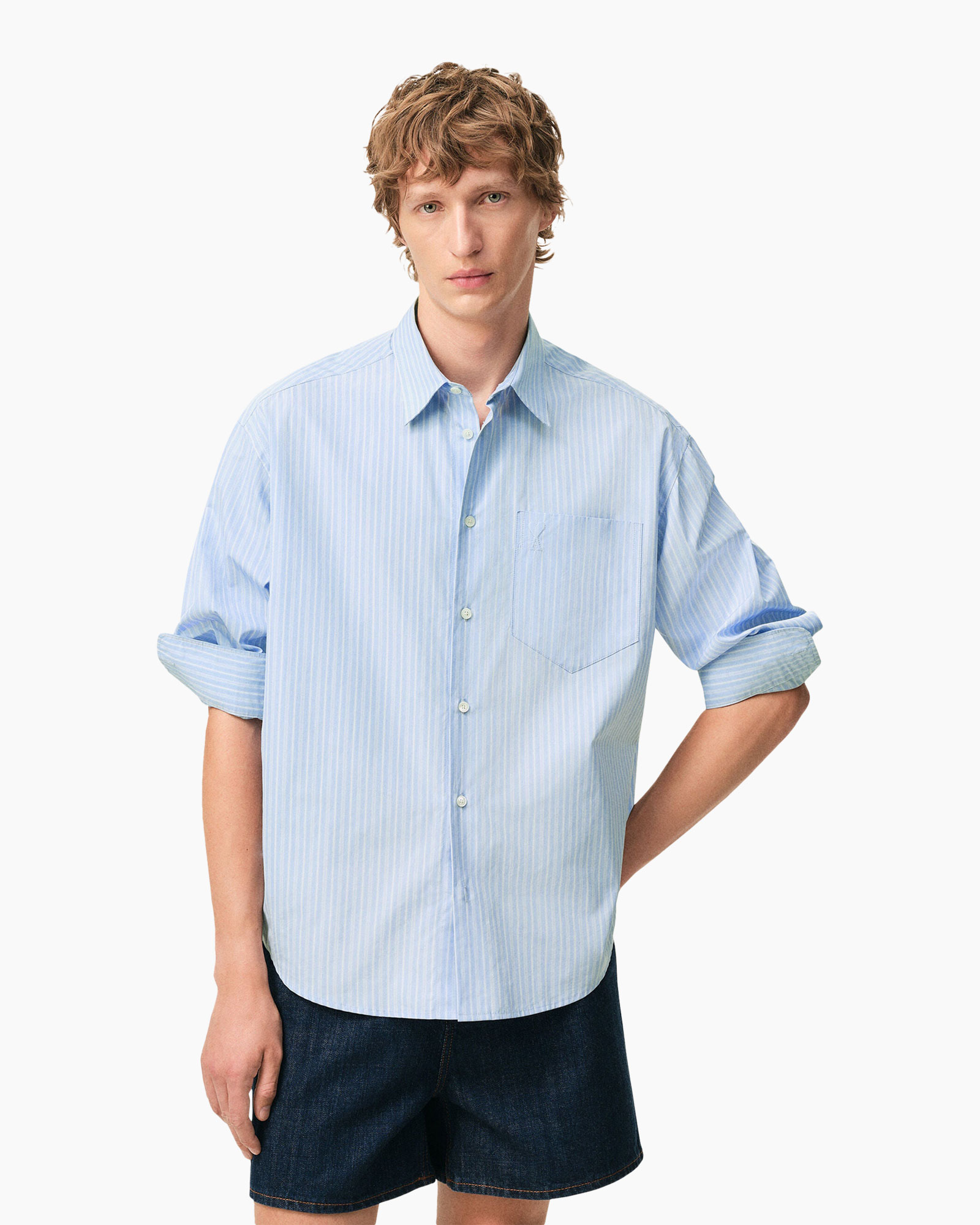 Kleding, Shirt, Overhemd, Korte broek, Persoon