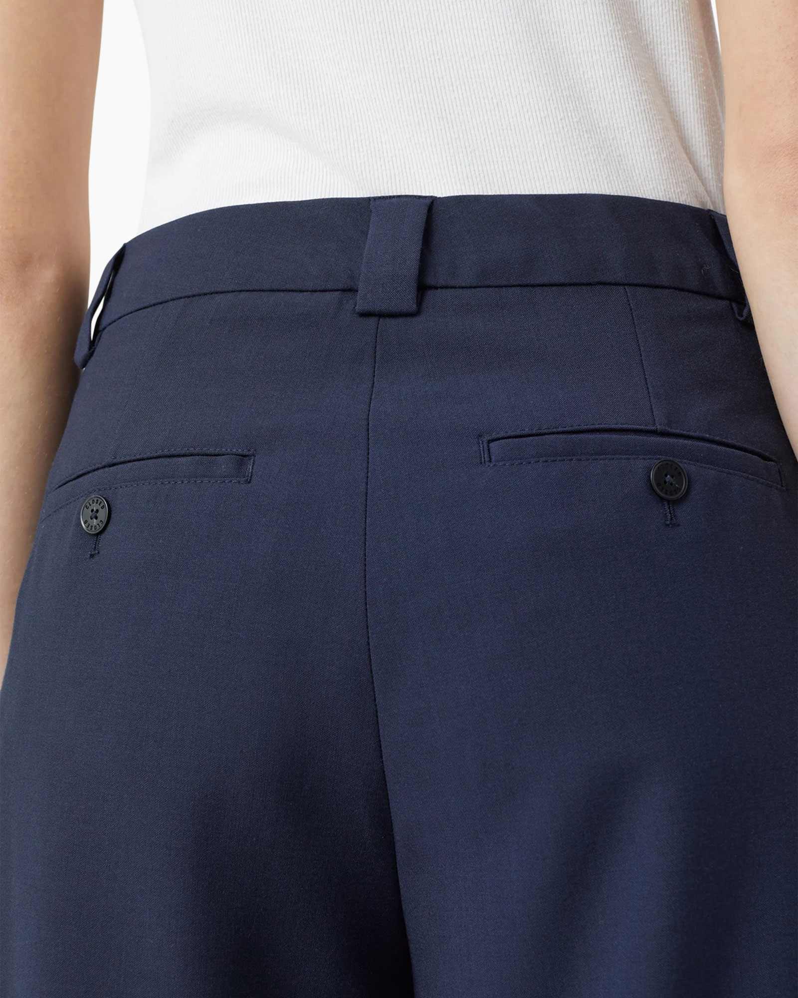 Pantalon Mawson Donker Blauw