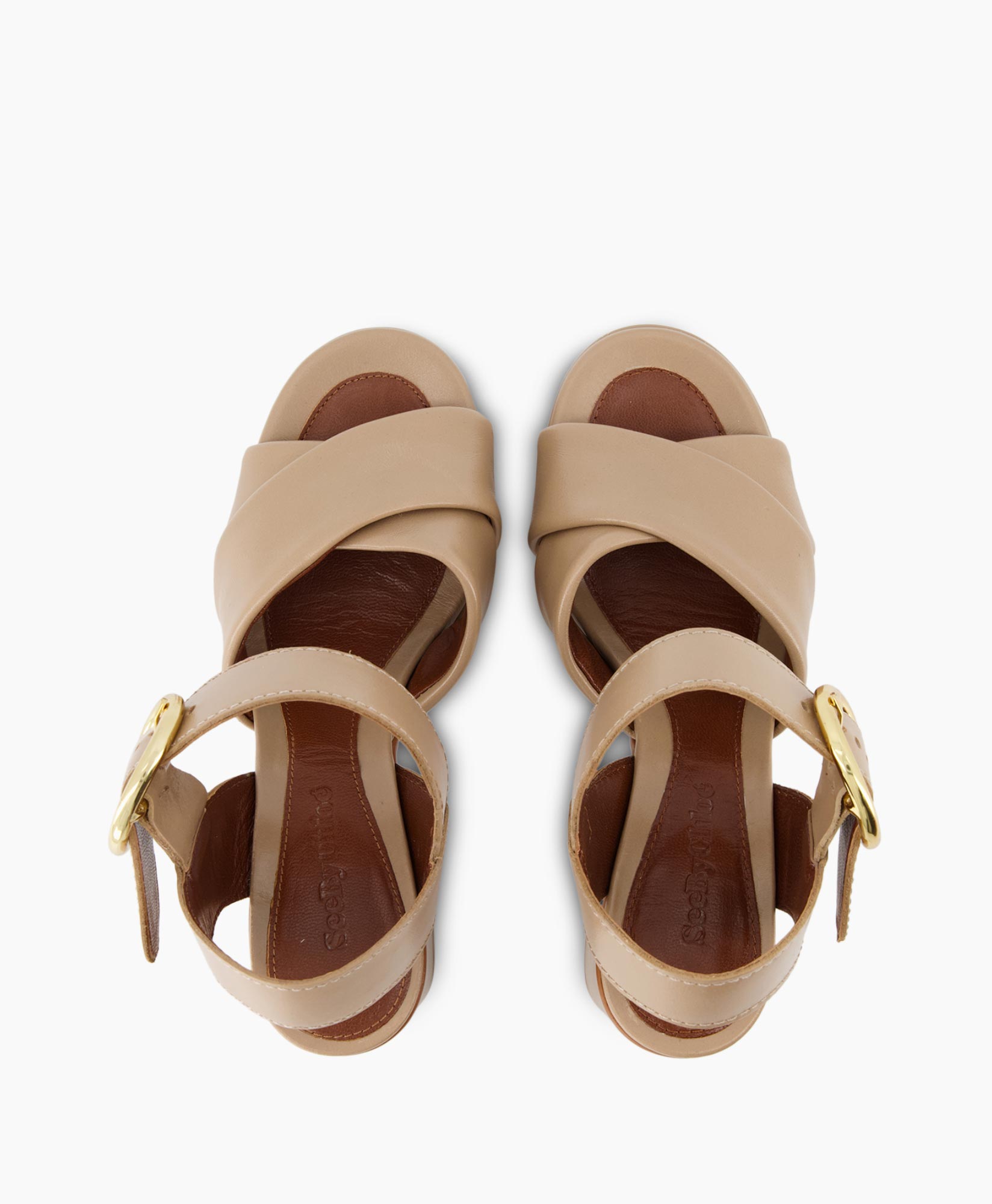 See Chloe Schoenen Pump Lyna Beige