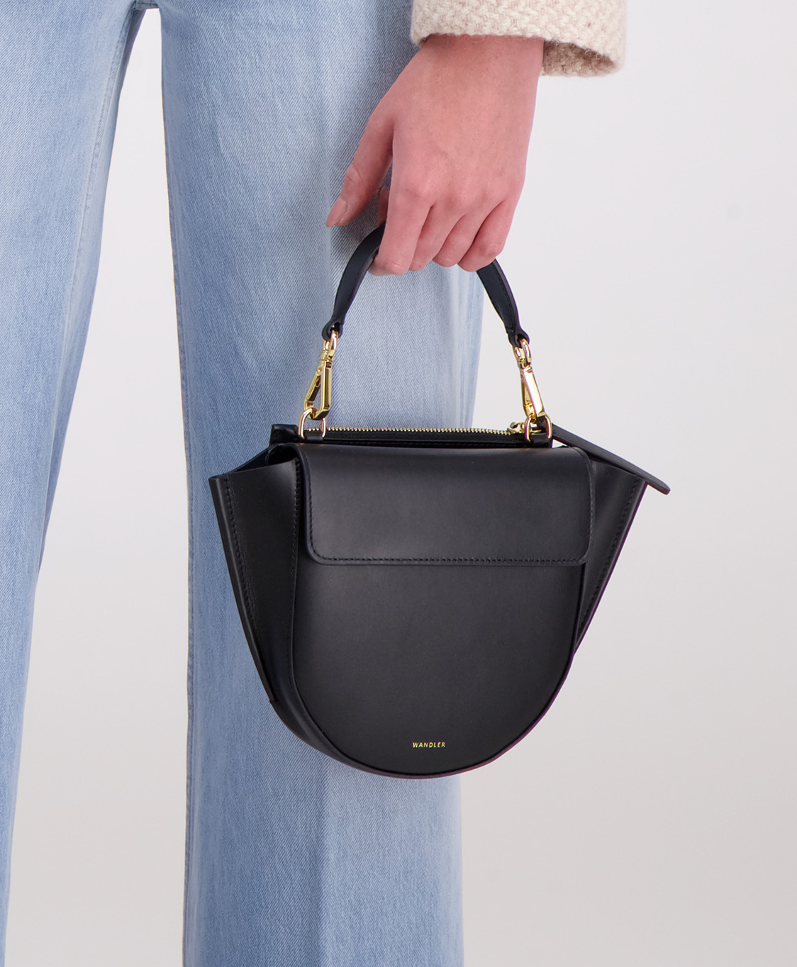 Wandler Tas Hortensia Bag Mini Zwart