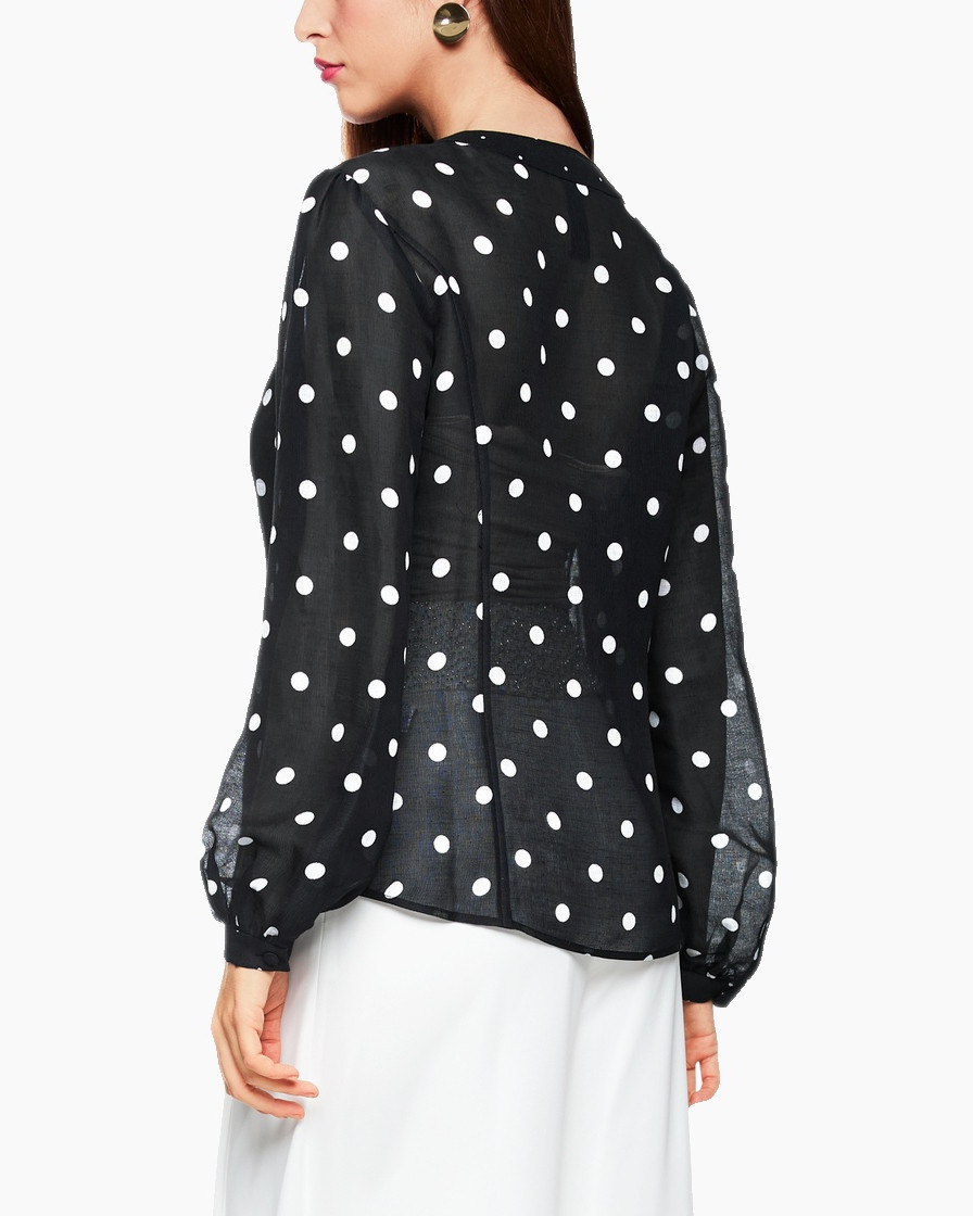 Blouse Zg 51.01 W05 Zwart