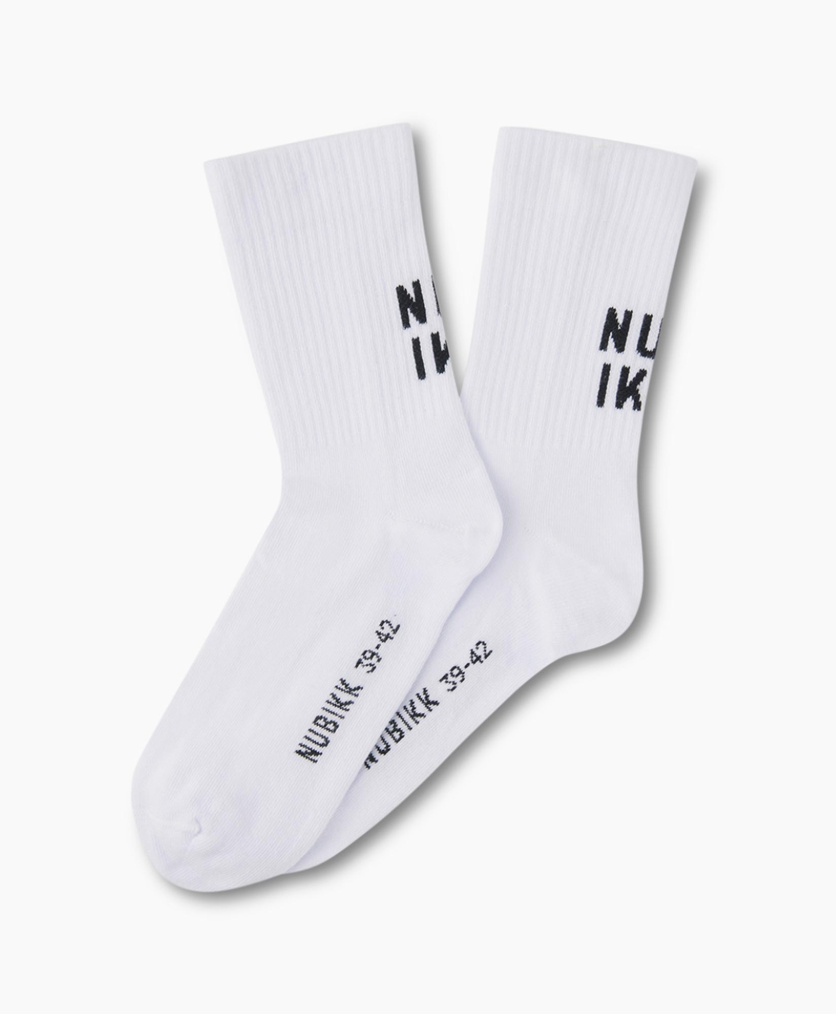 Nubikk Kousen Nova Socks Wit