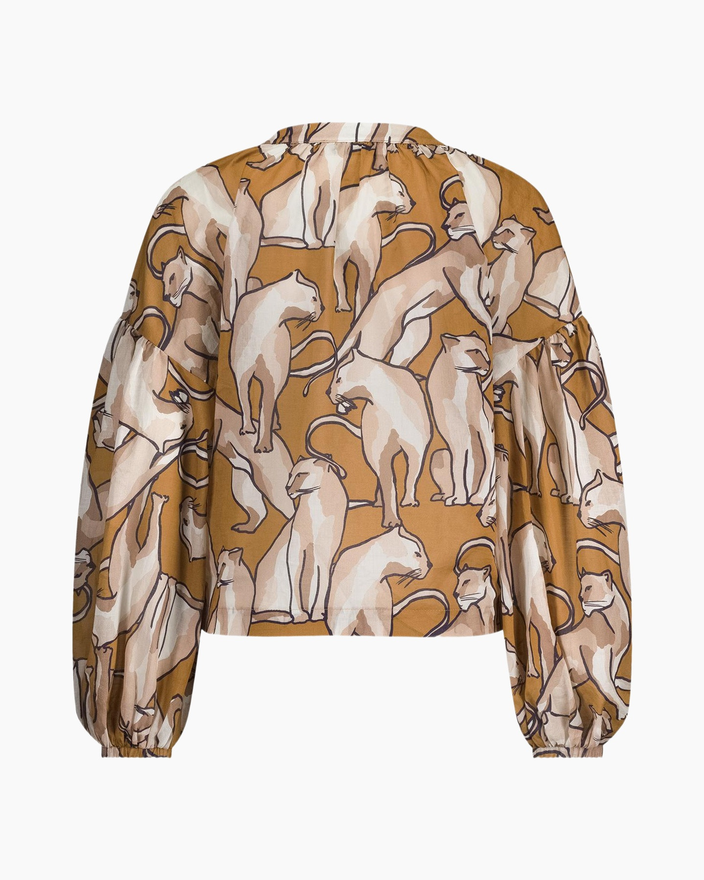 Blouse Marcha Panther Blouse Rood