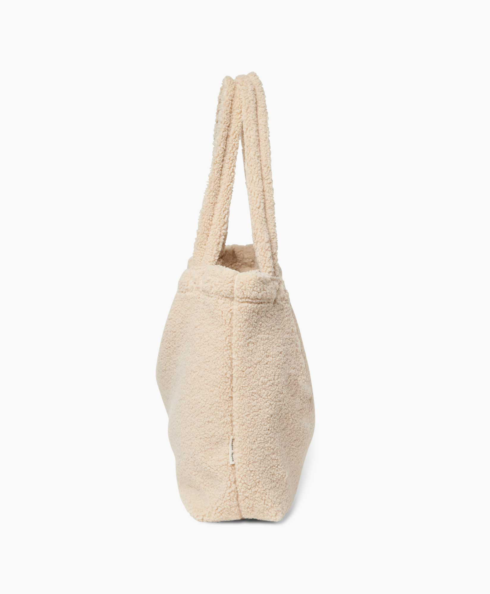 Studio Noos Shopper Teddy Mom Bag Ecru
