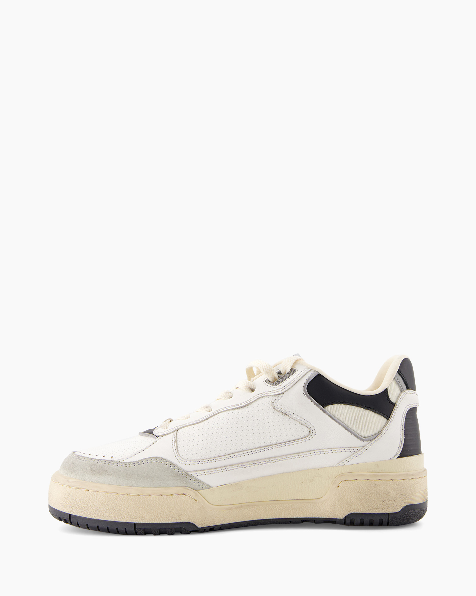 Sneaker Forty 2 Leather Star Wit