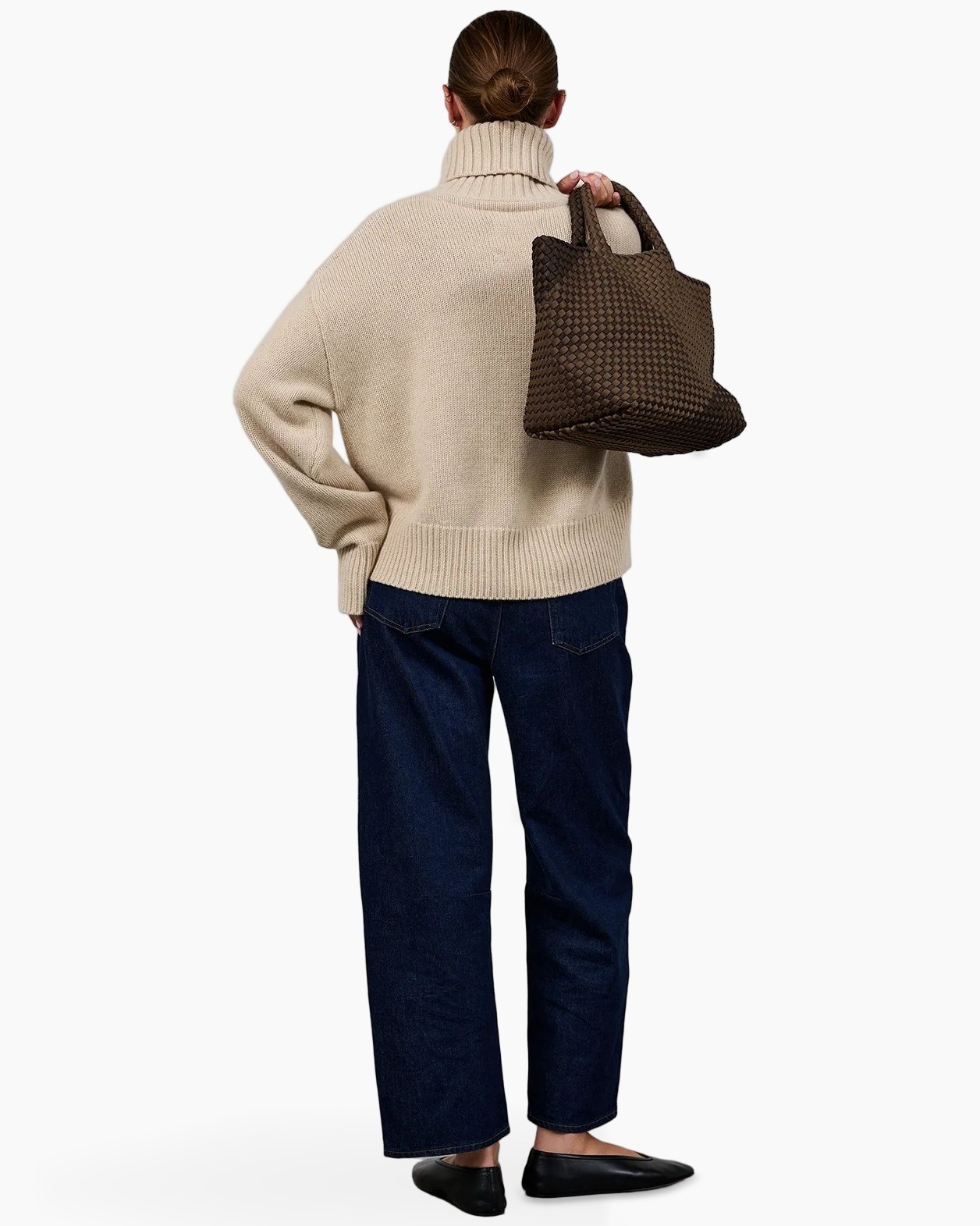 handtas, geweven tas, bruin, tote, textuur