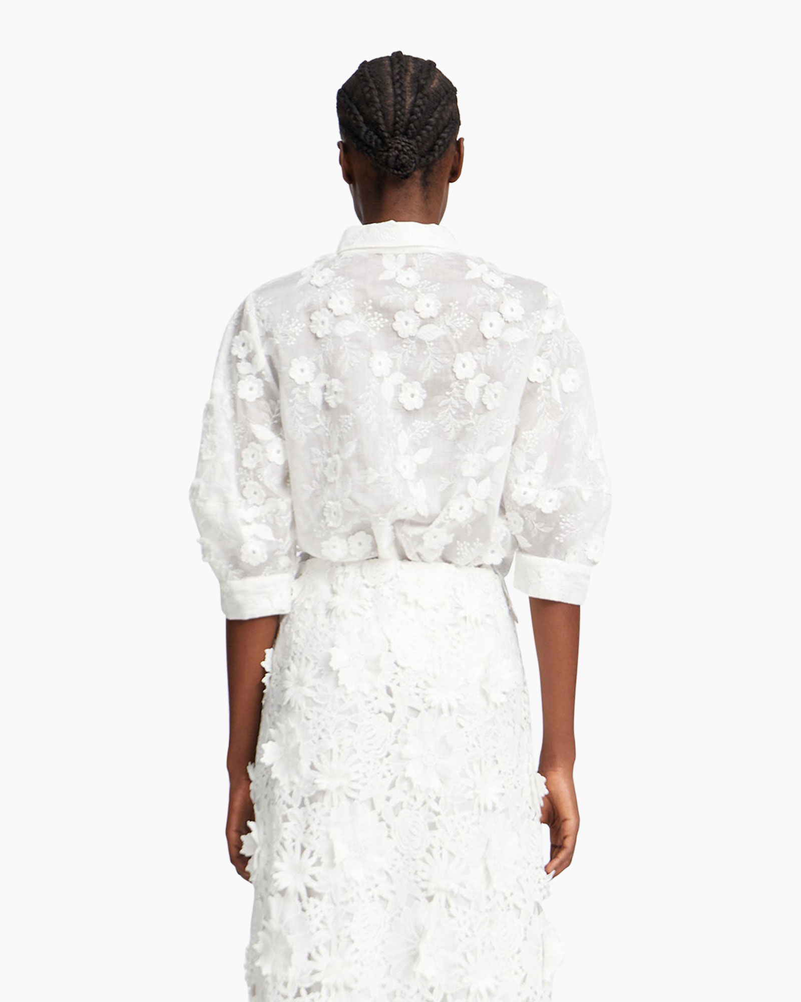 Blouse Pust Wit