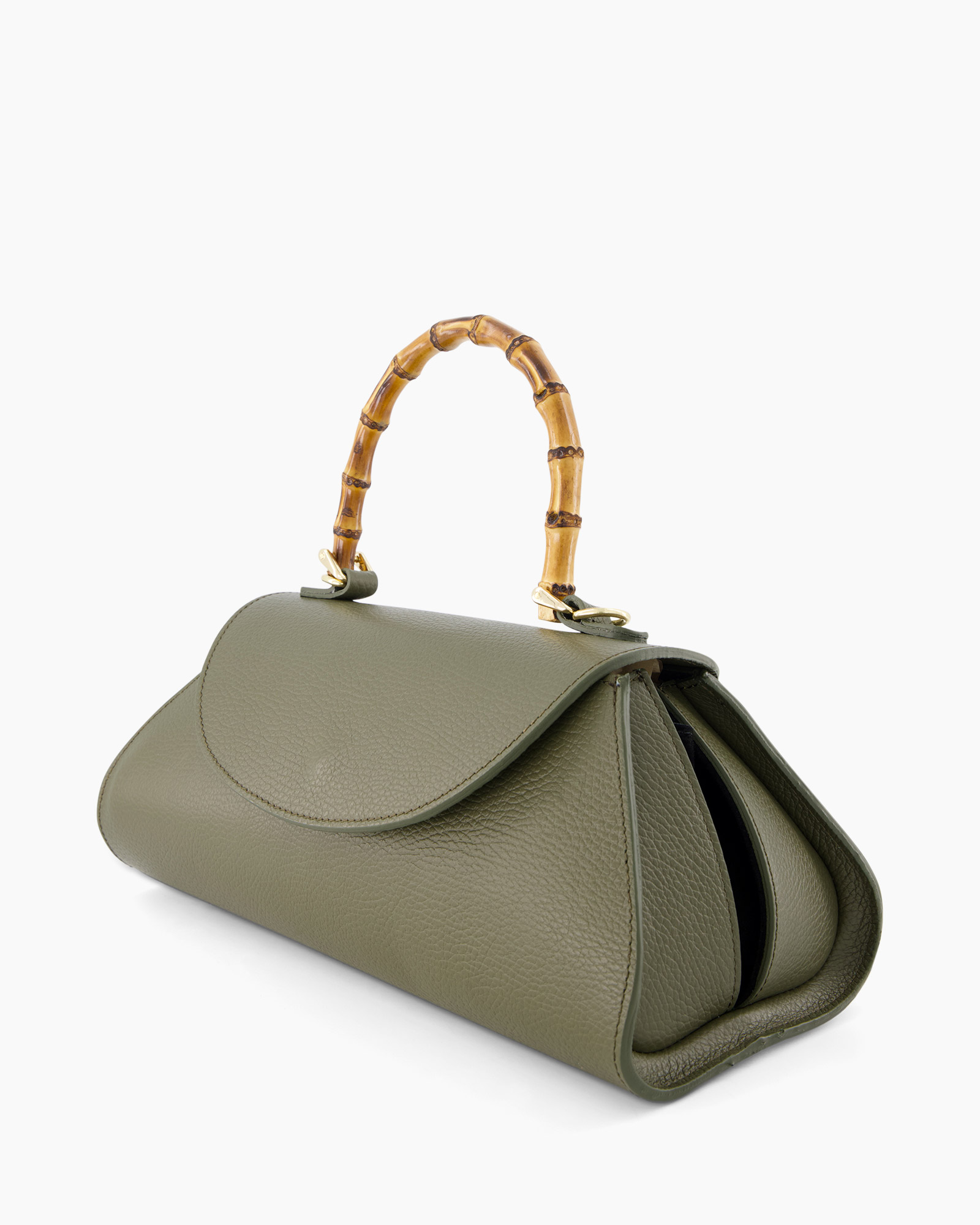 Schouder/hand Tas Furci Siculo midden groen
