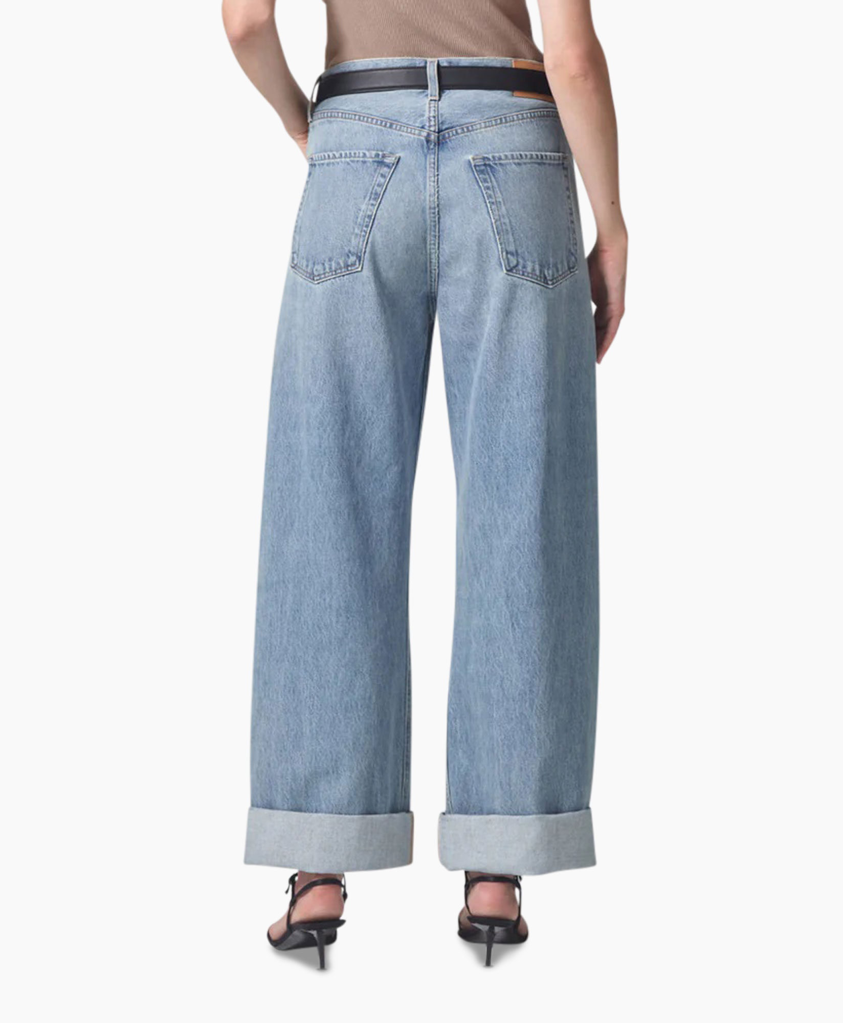 Jeans Ayla Baggy Blauw