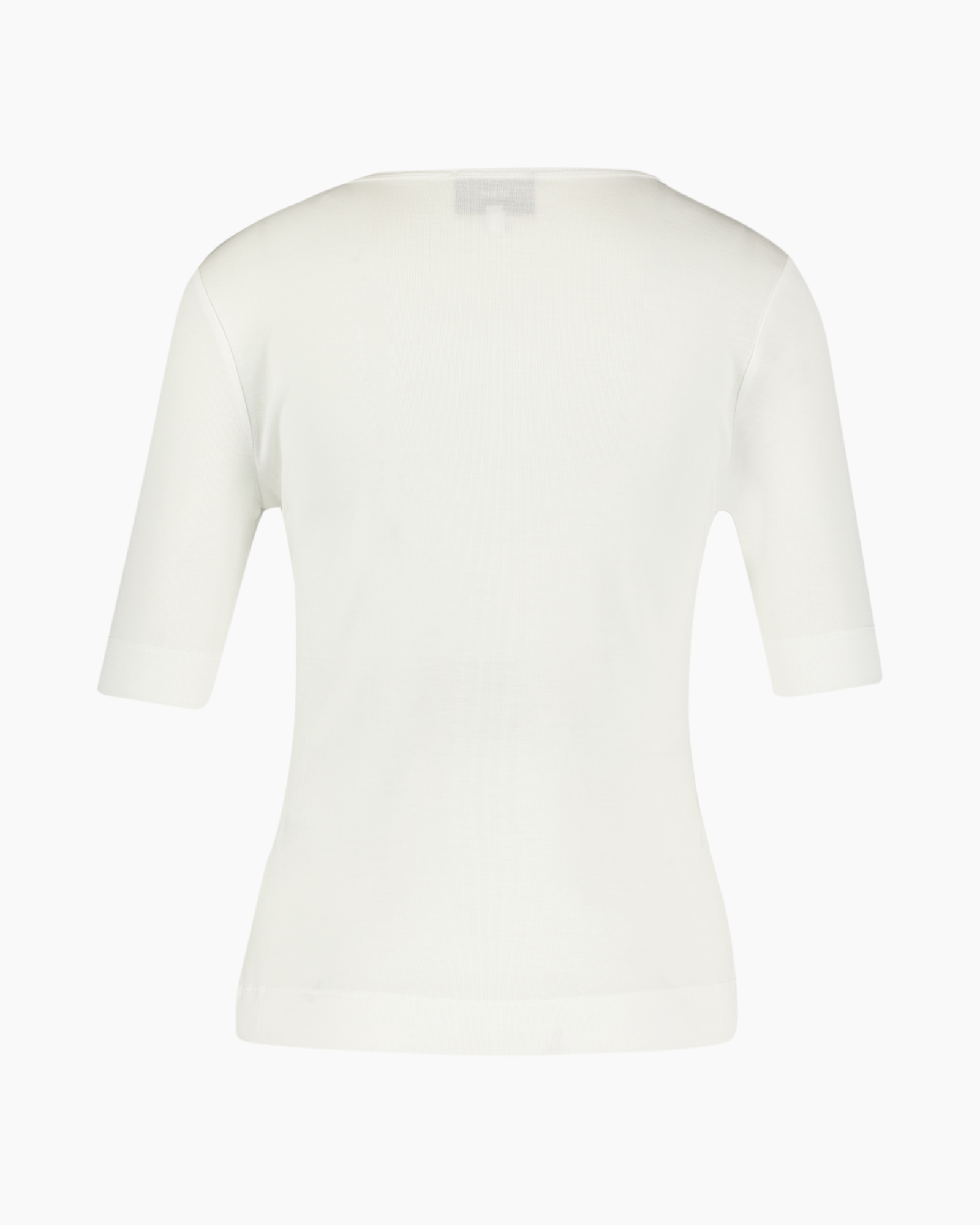 top, t-shirt, short sleeve, knit, white