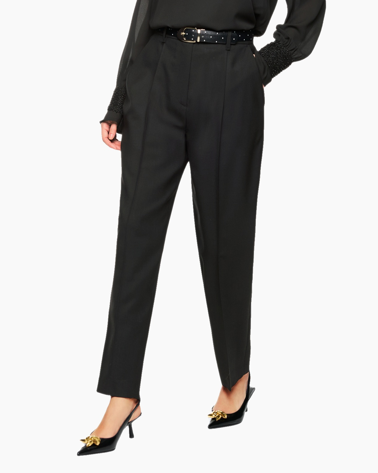 Broek Zg 81.03 W07 Zwart